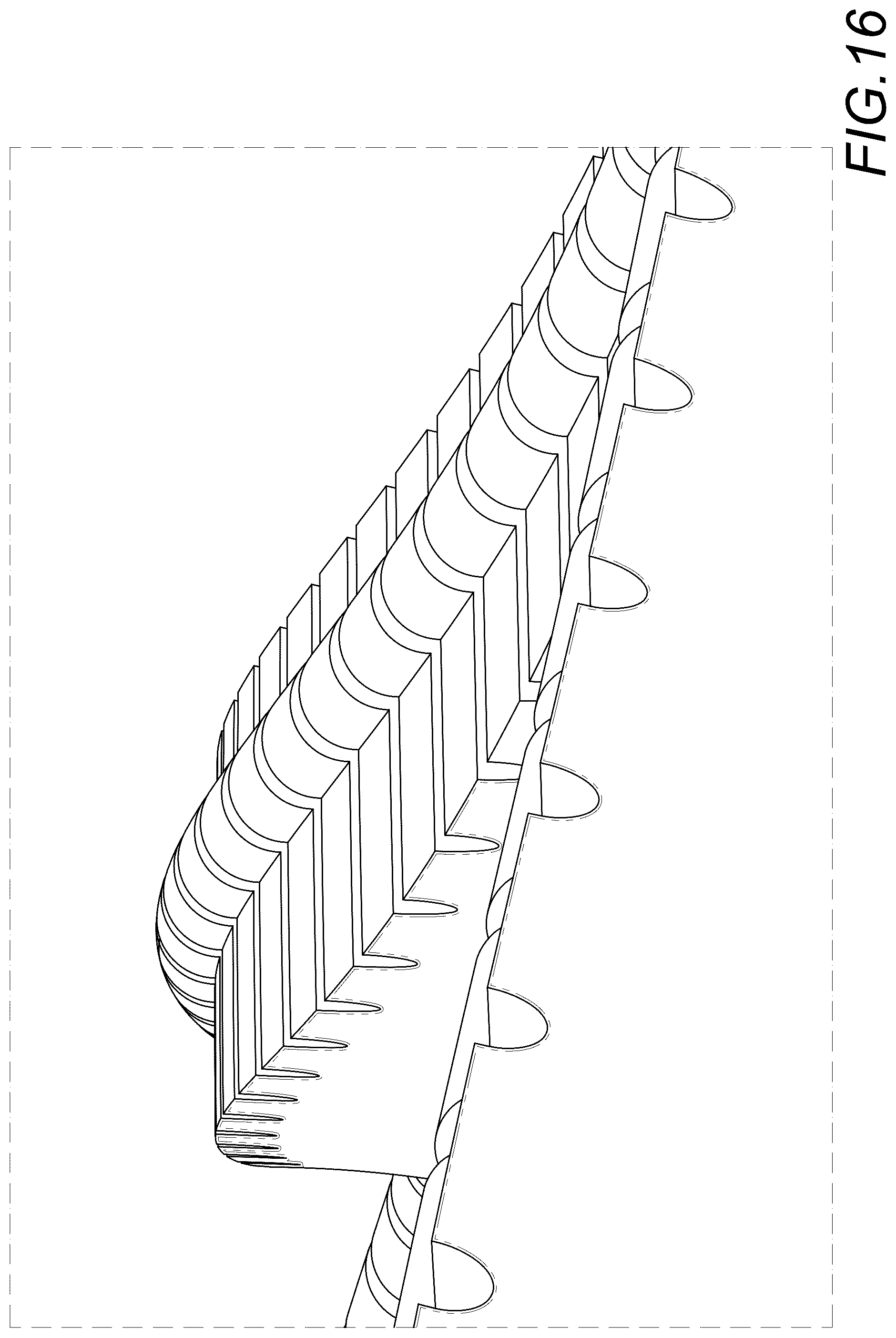 Patent USD1123339 Figure 16 – Shoe sole