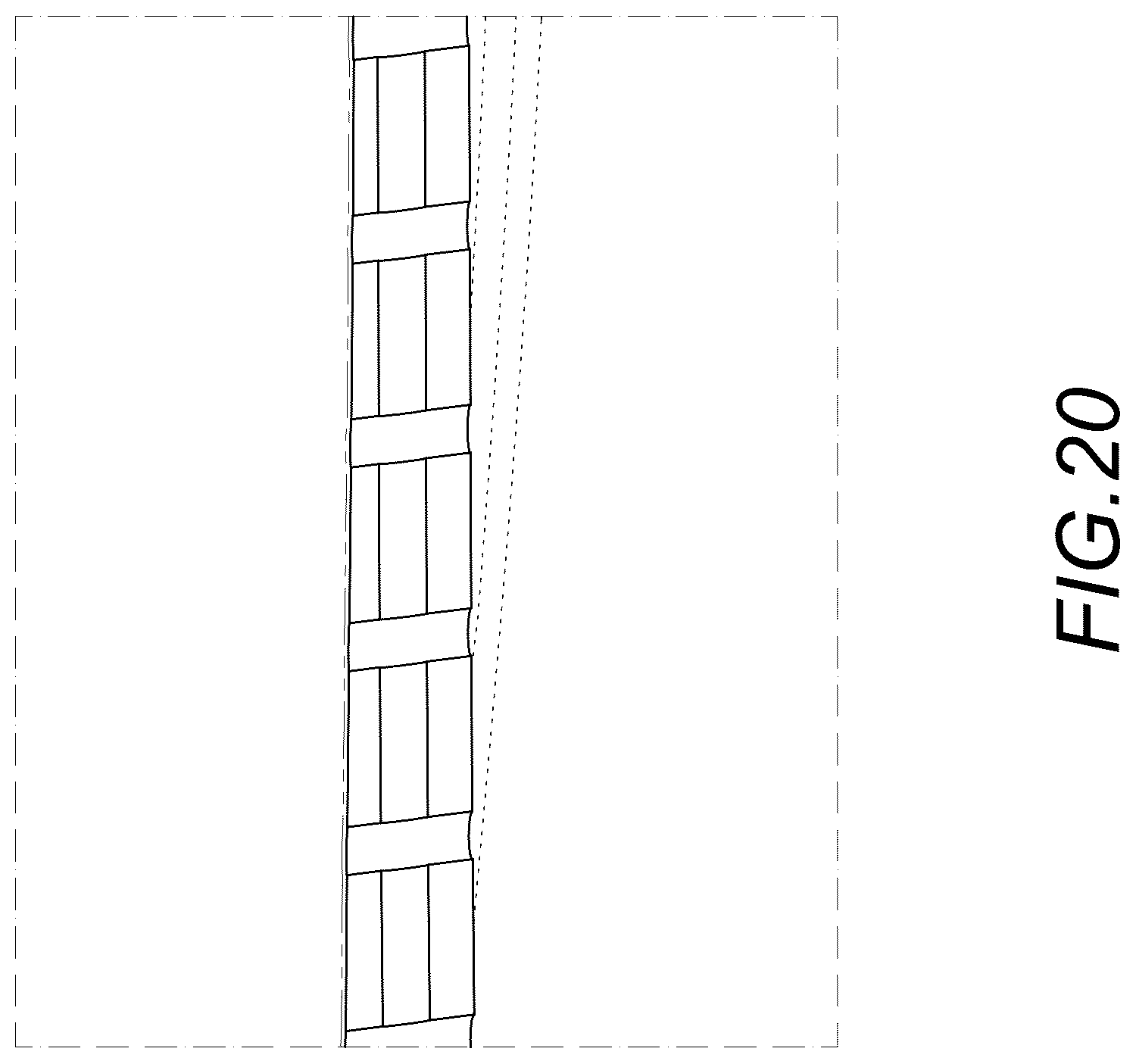 Patent USD1123339 Figure 20 – Shoe sole