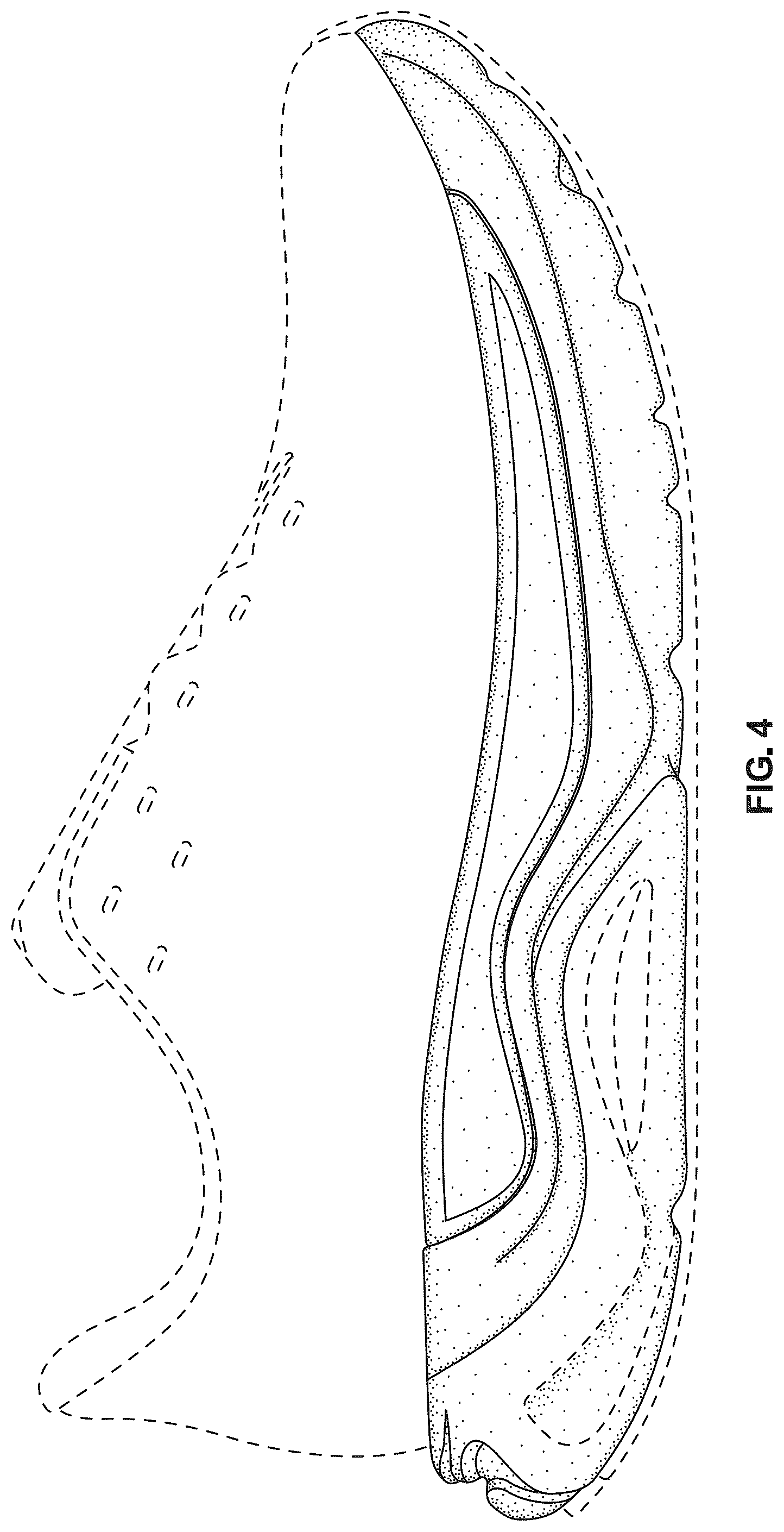 Patent USD1123340 Figure 4 – Footwear midsole