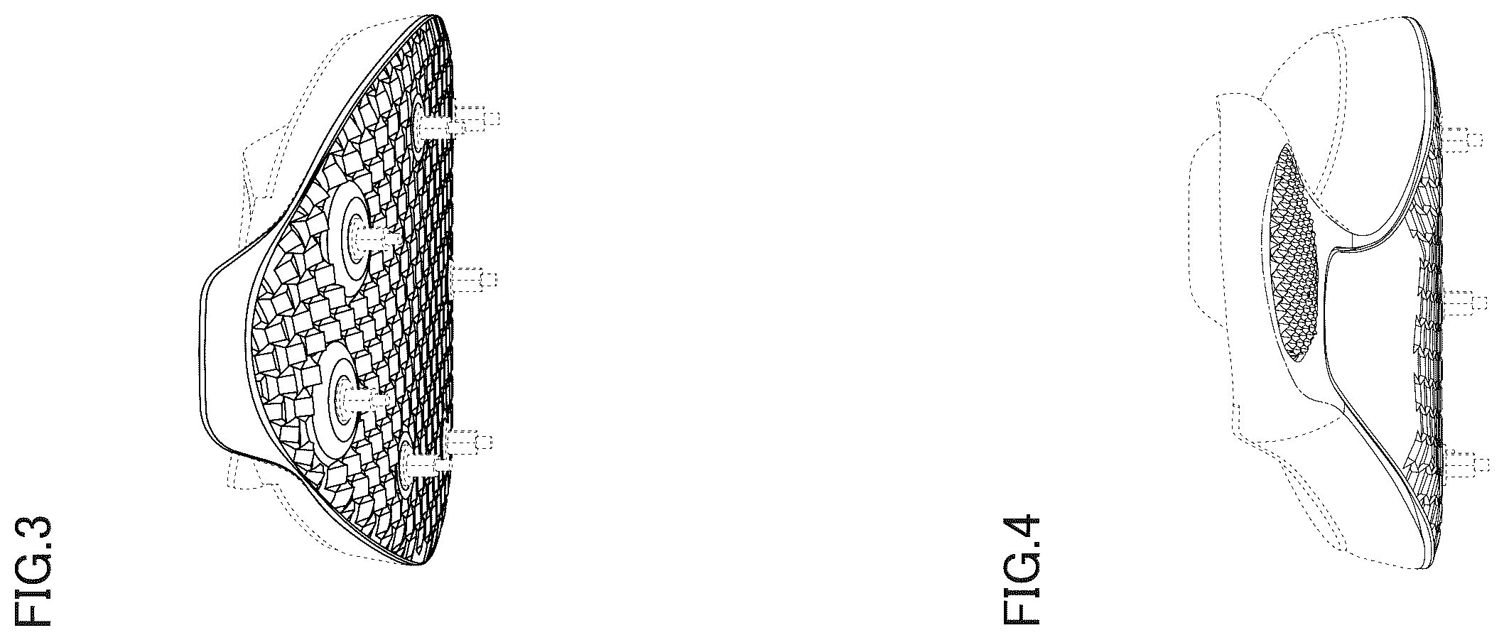 Patent USD1123341 Figure 3 – Shoe sole