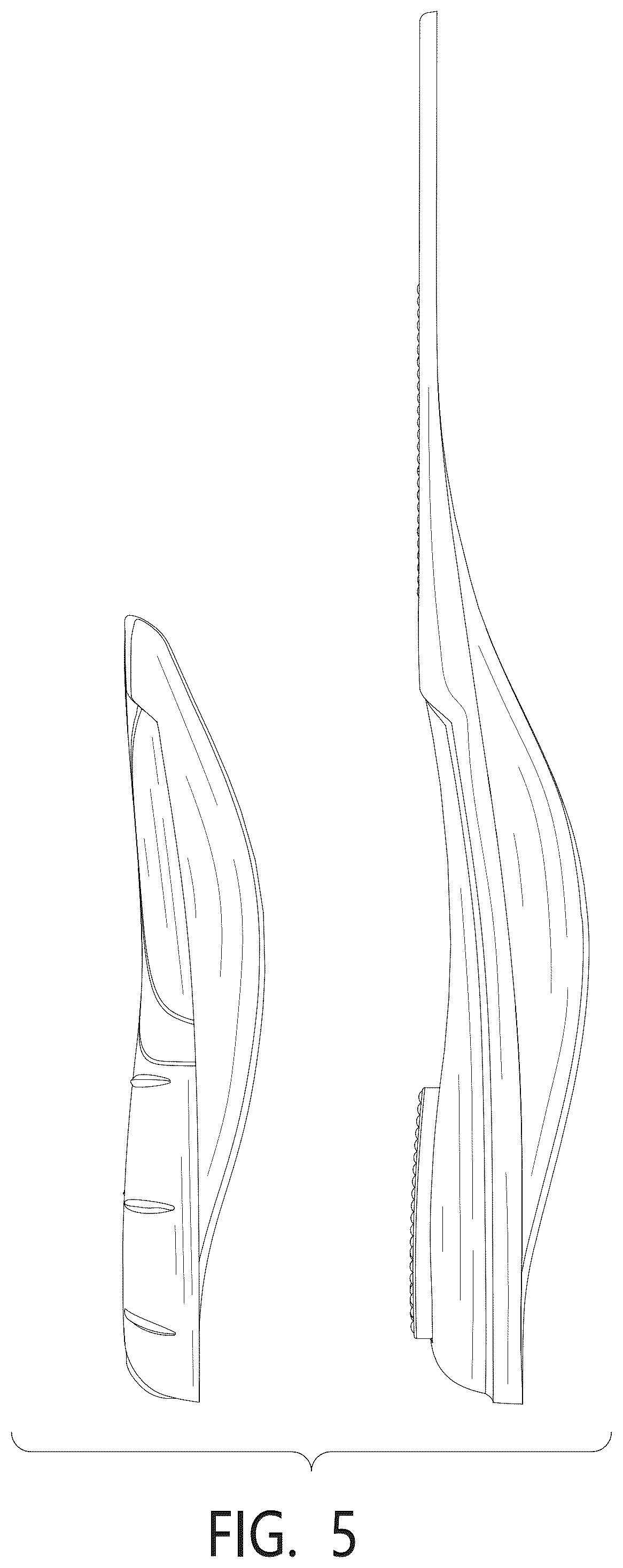 Patent USD1123343 Figure 5 – High arch insole