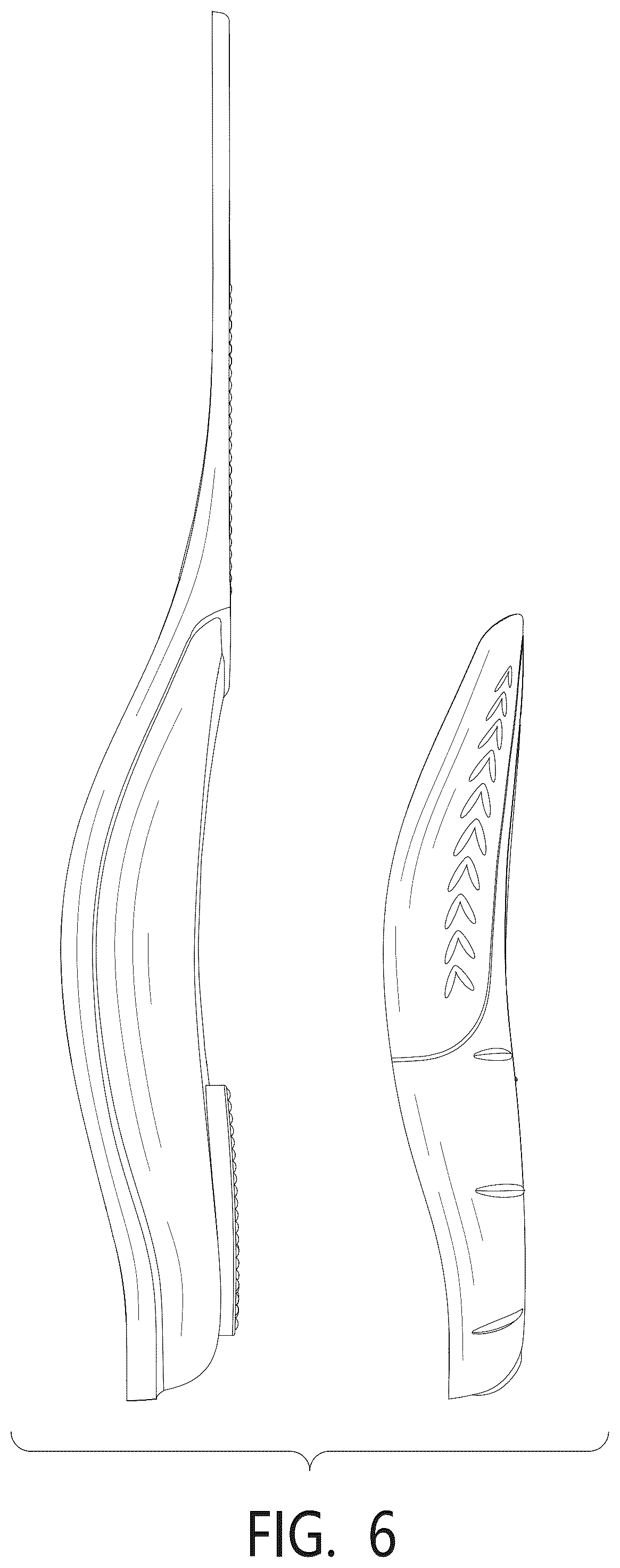 Patent USD1123343 Figure 6 – High arch insole