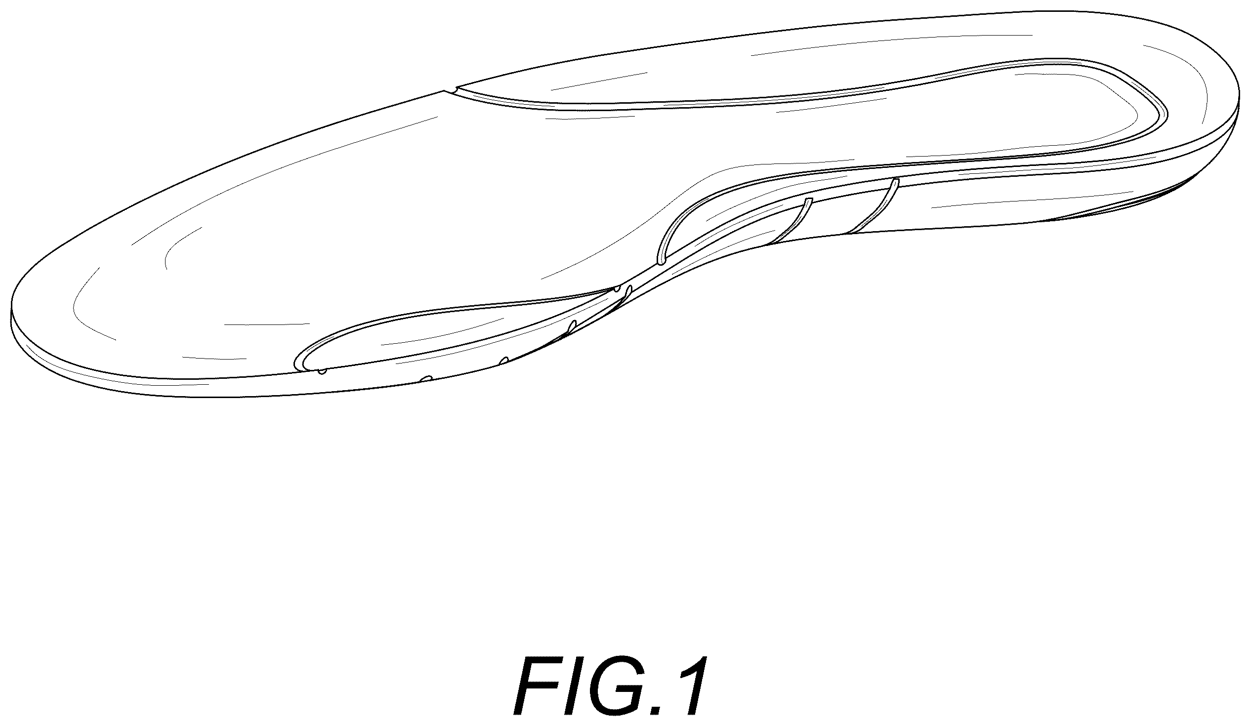 Patent USD1123344 Figure 1 – Insole