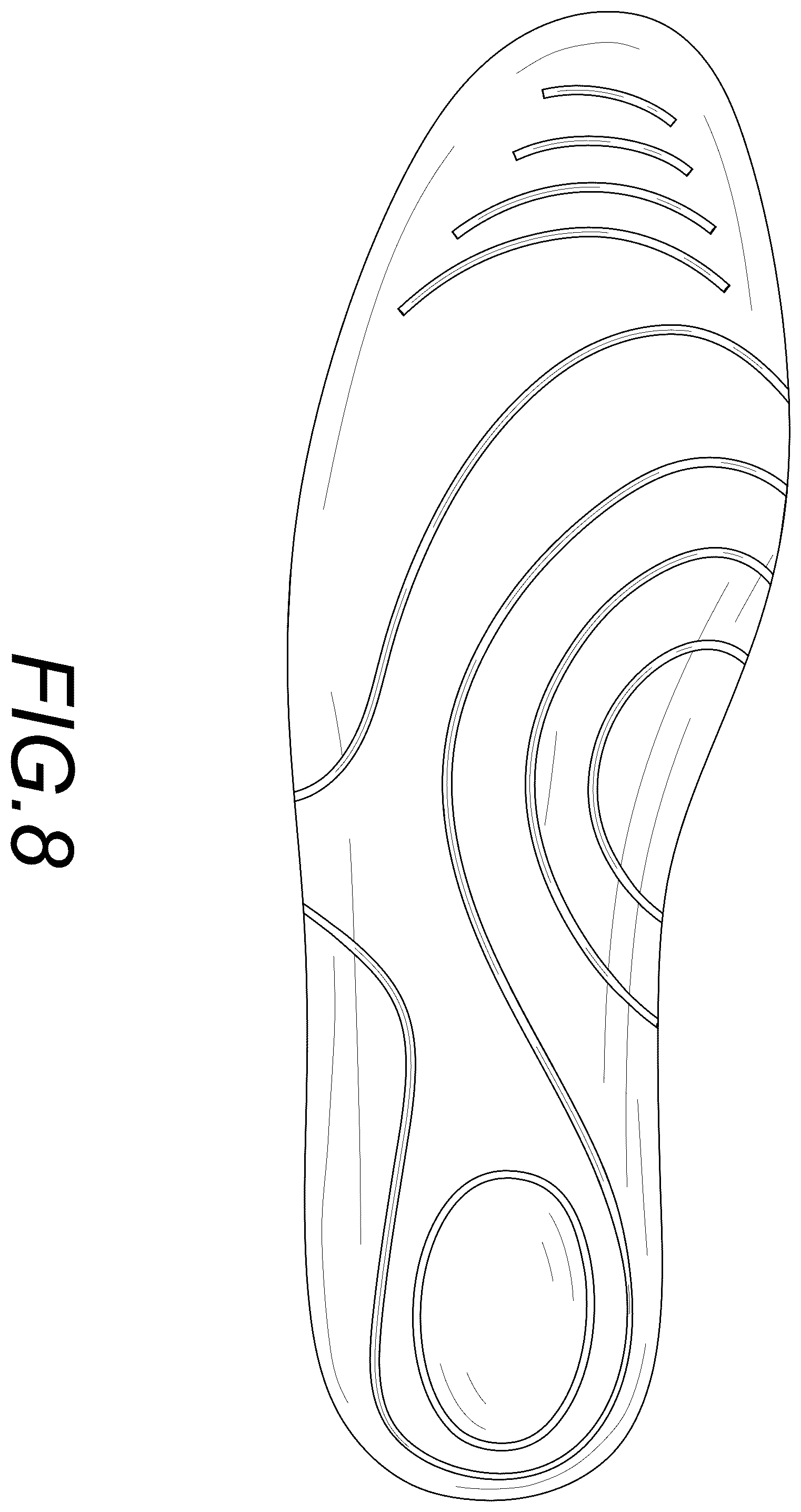 Patent USD1123344 Figure 8 – Insole
