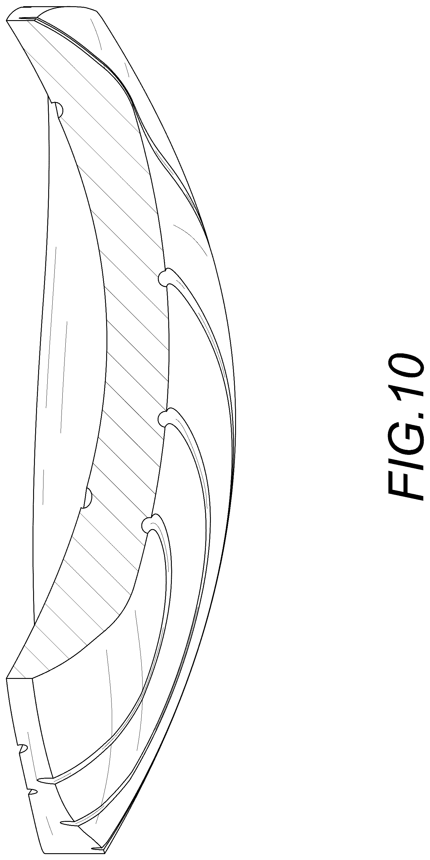 Patent USD1123344 Figure 10 – Insole