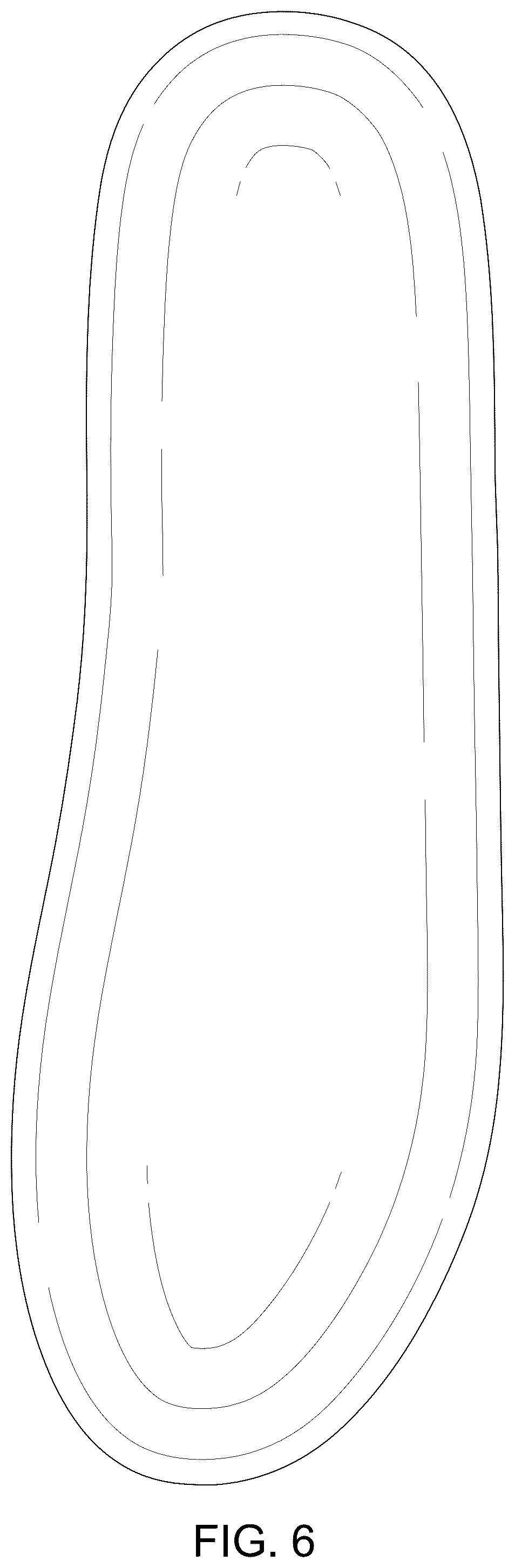 Patent USD1123345 Figure 5 – Insole