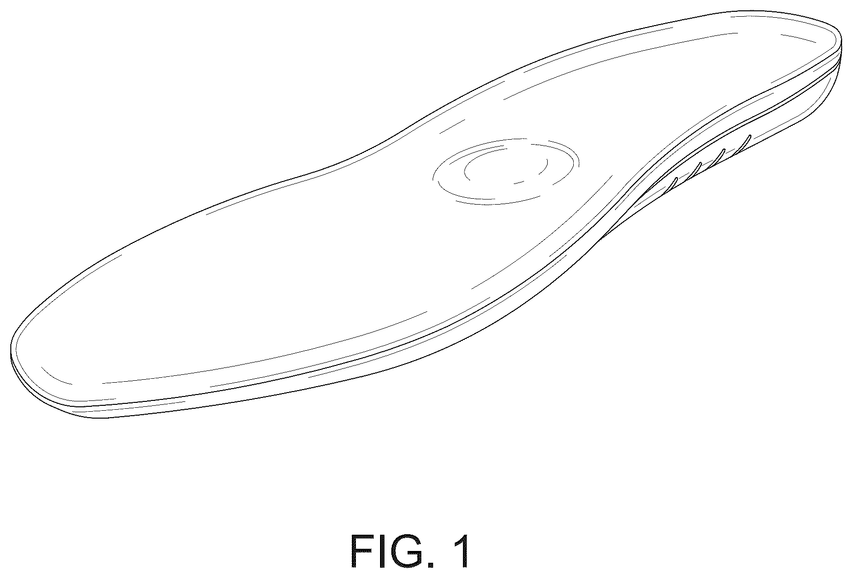 Patent USD1123346 — Insole — Figure 1