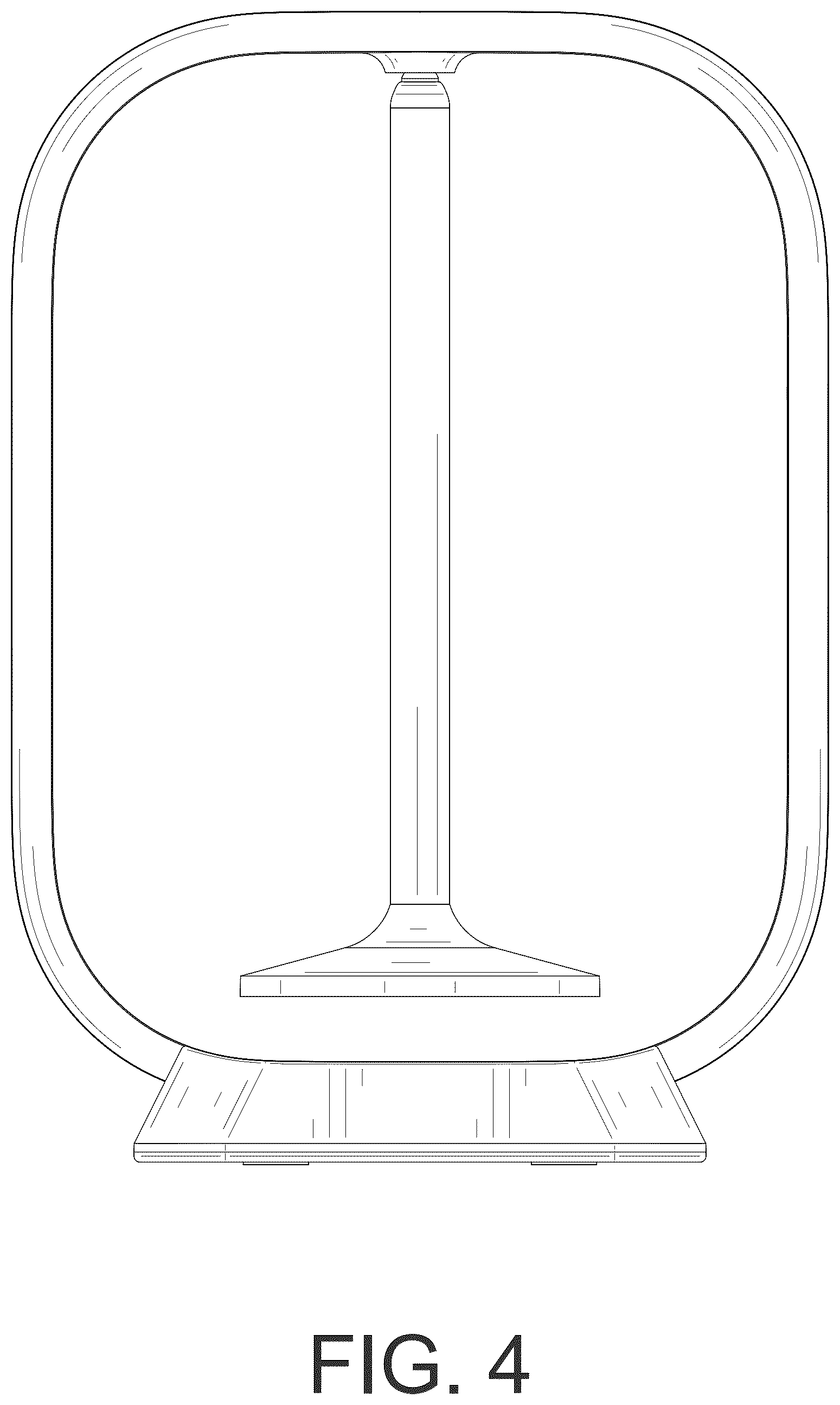 Patent USD1123350 Figure 4 – Yarn holder
