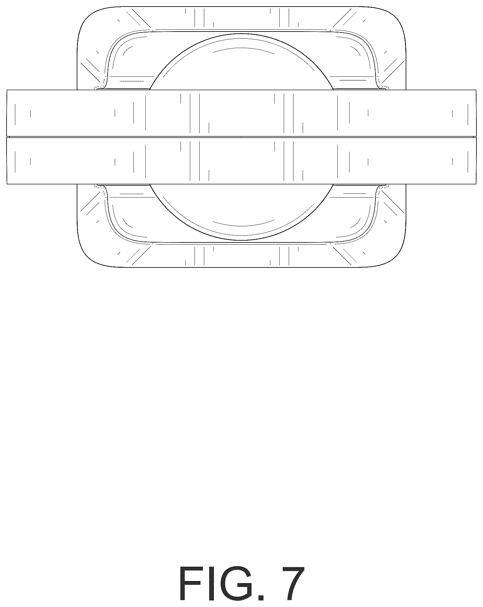 Patent USD1123350 Figure 7 – Yarn holder