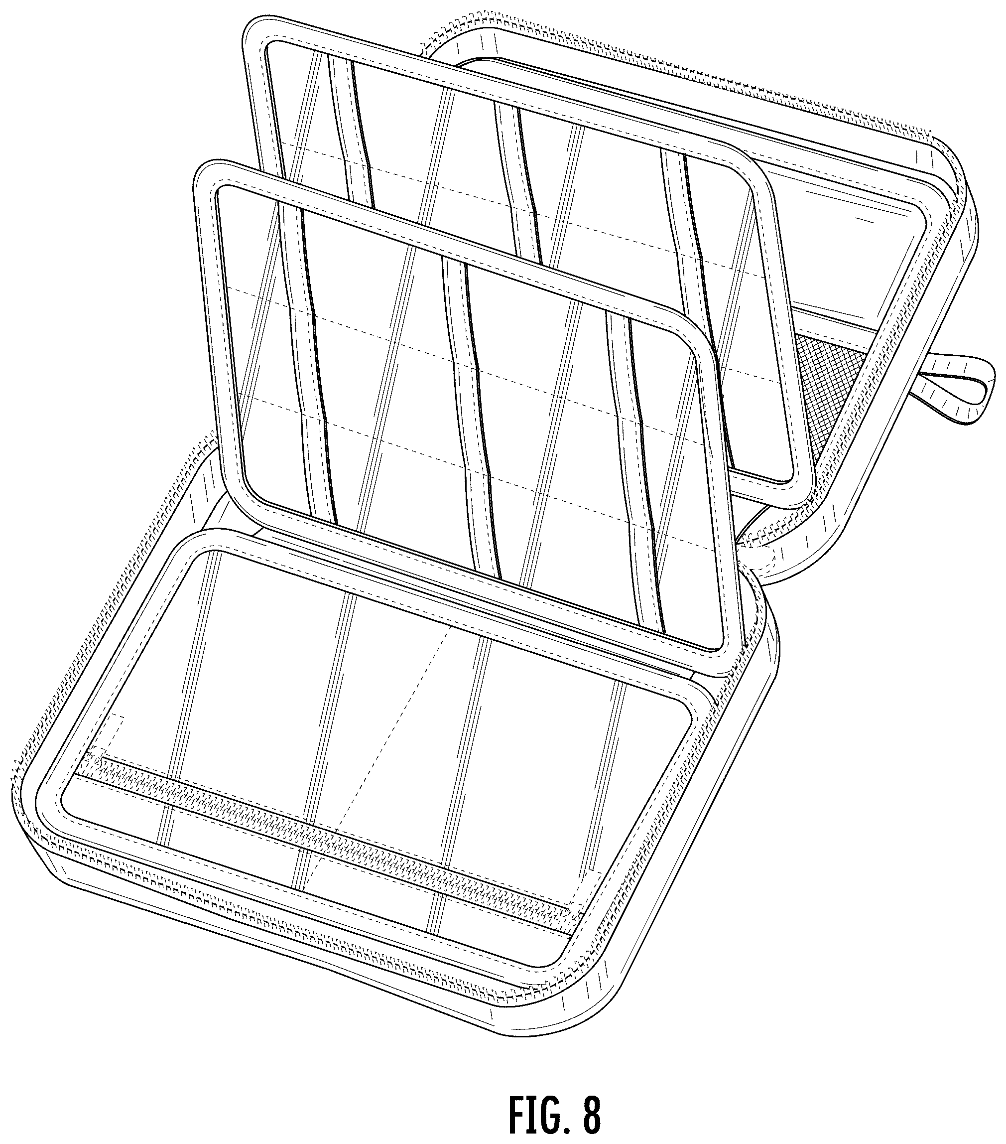 Patent USD1123351 Figure 7 – First aid kit bag
