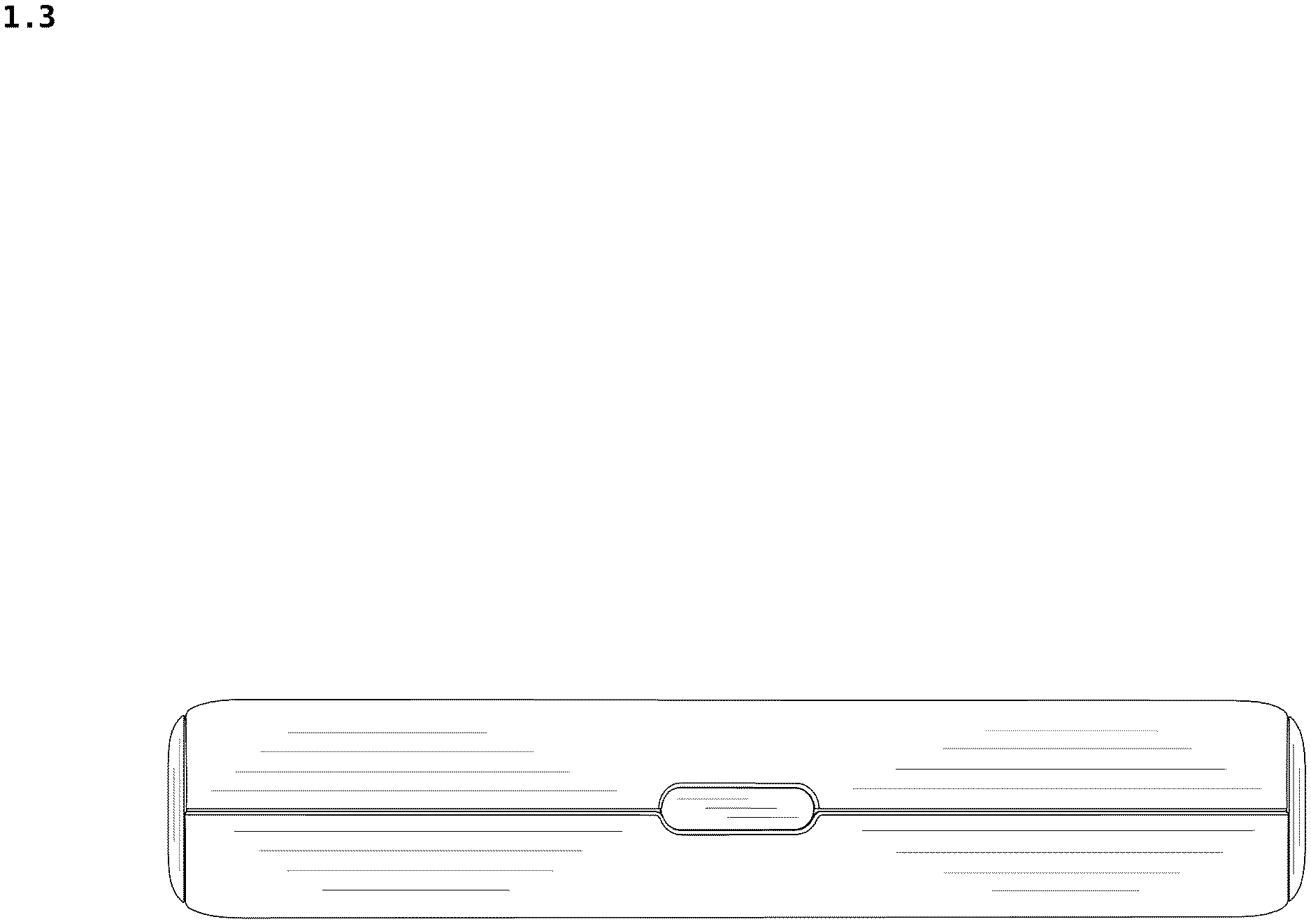 Patent USD1123353 Figure 3 – Oral cleansing device case