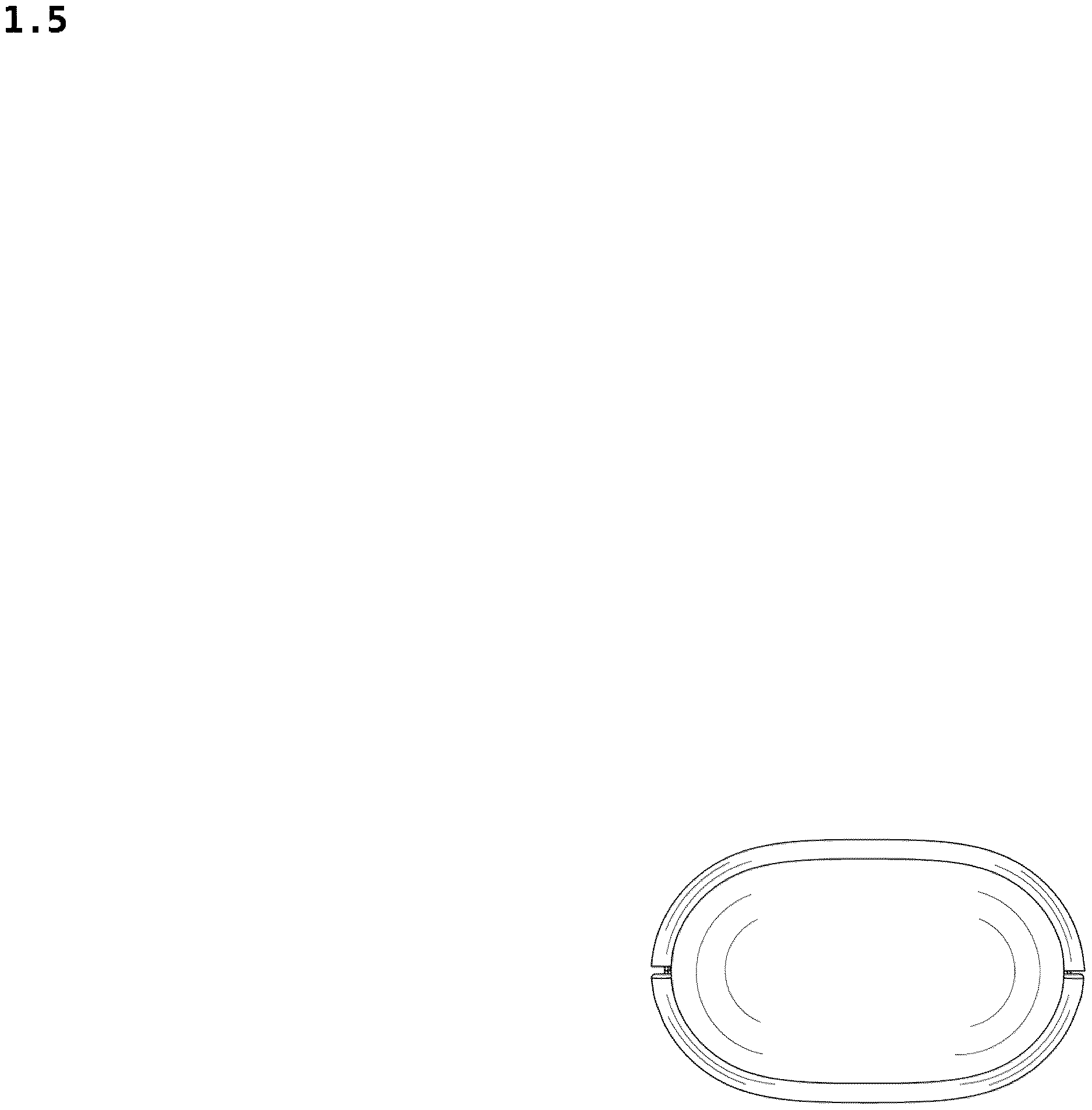 Patent USD1123353 Figure 5 – Oral cleansing device case