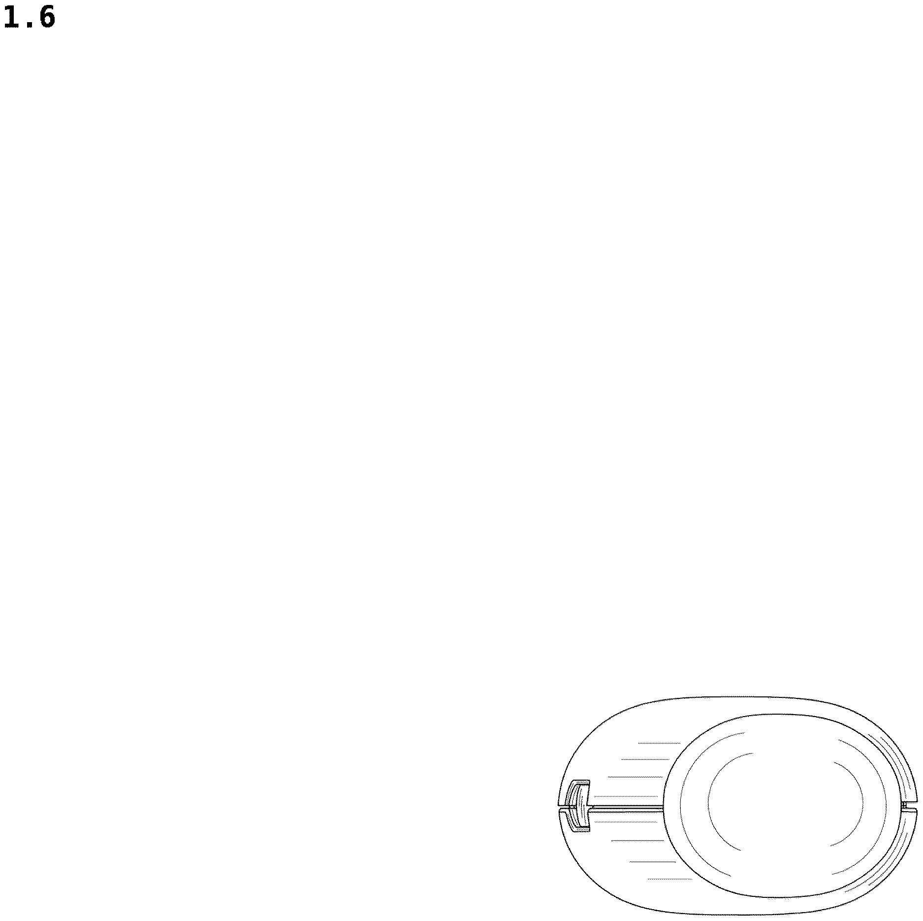 Patent USD1123353 Figure 6 – Oral cleansing device case