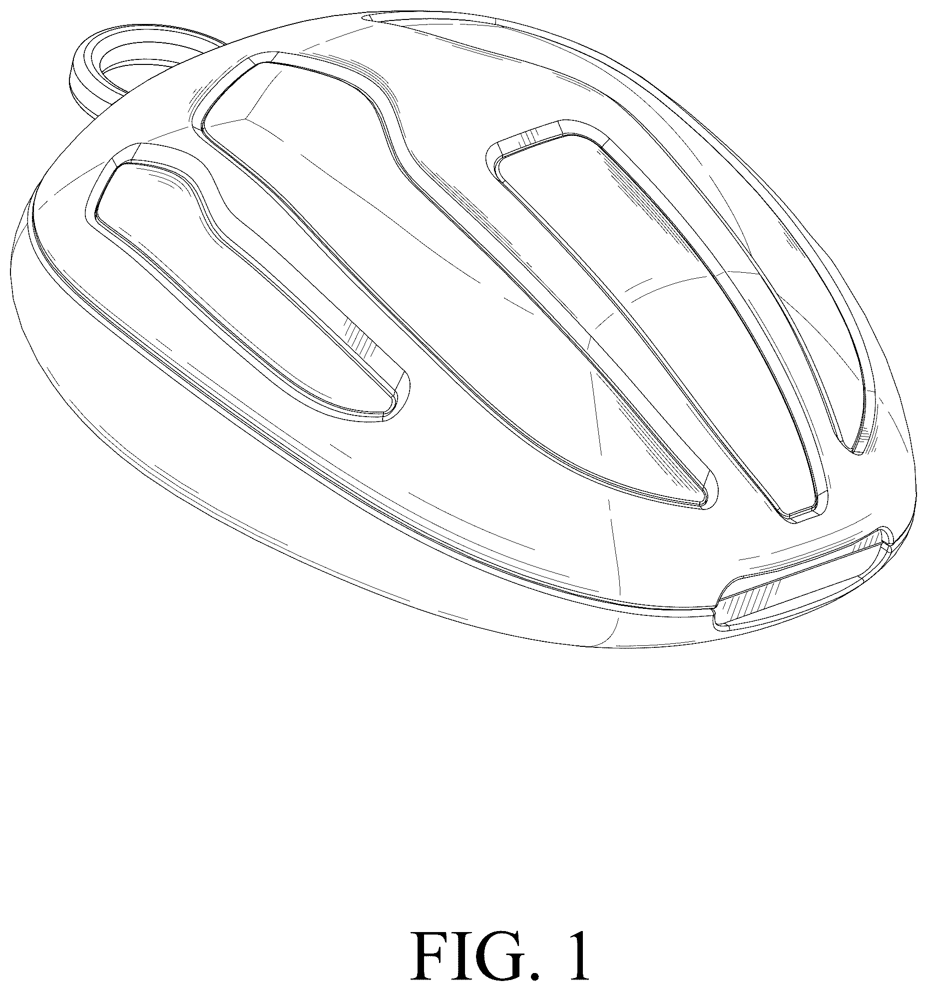 Patent USD1123354 Figure 1 – Case for mouth guard