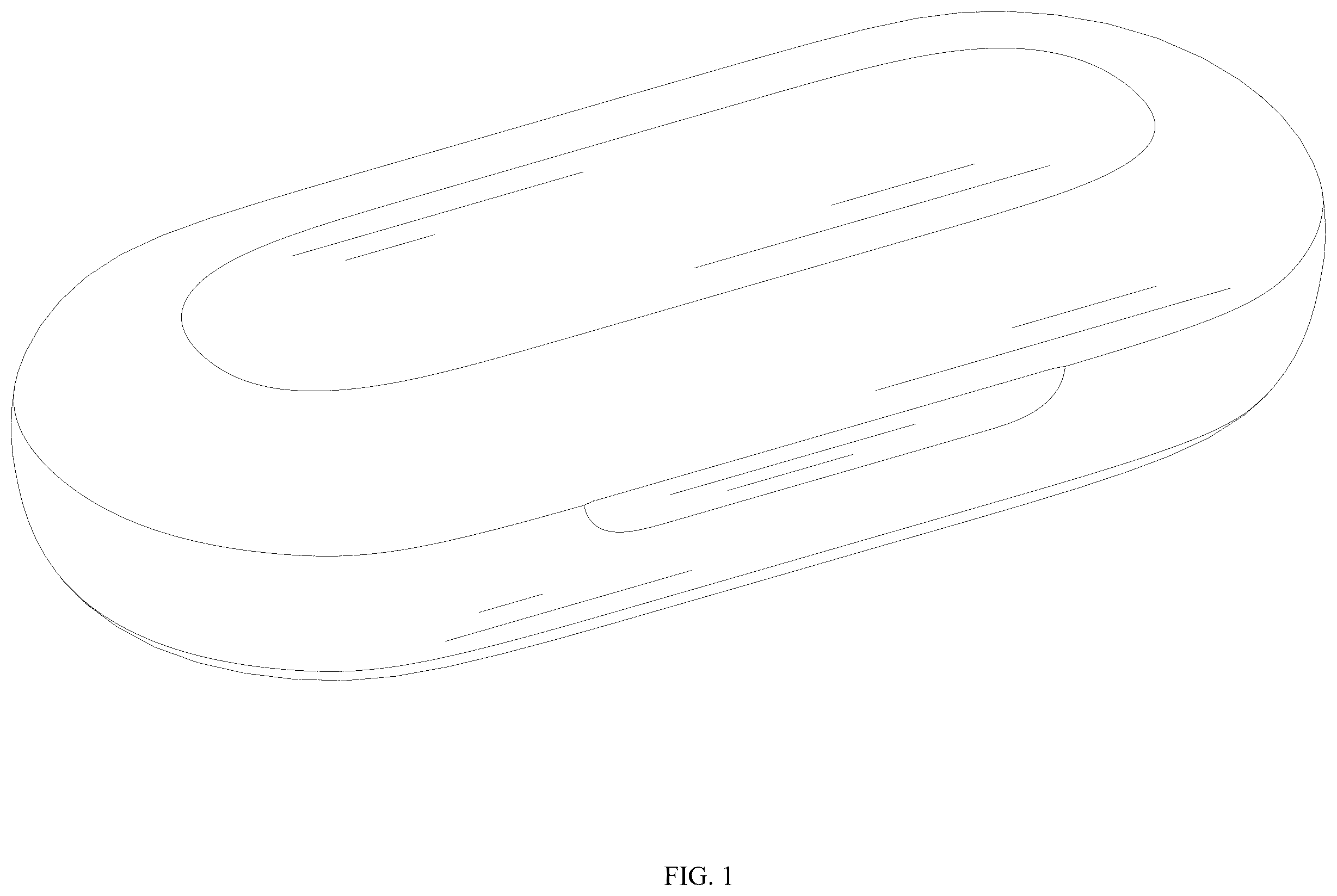 Patent USD1123355 Figure 1 – Earphone case