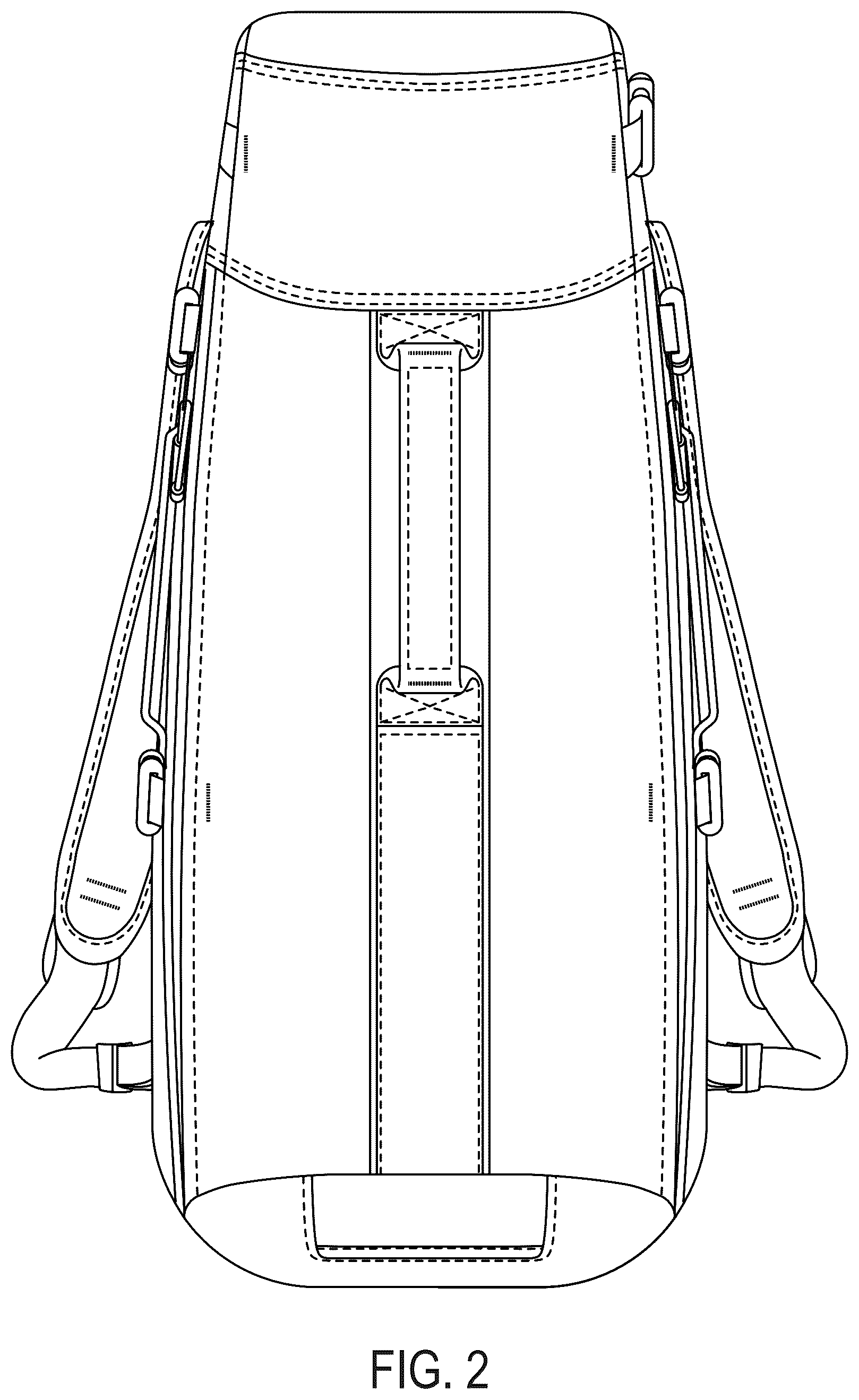Patent USD1123356 Figure 2 – Backpack for carrying animals
