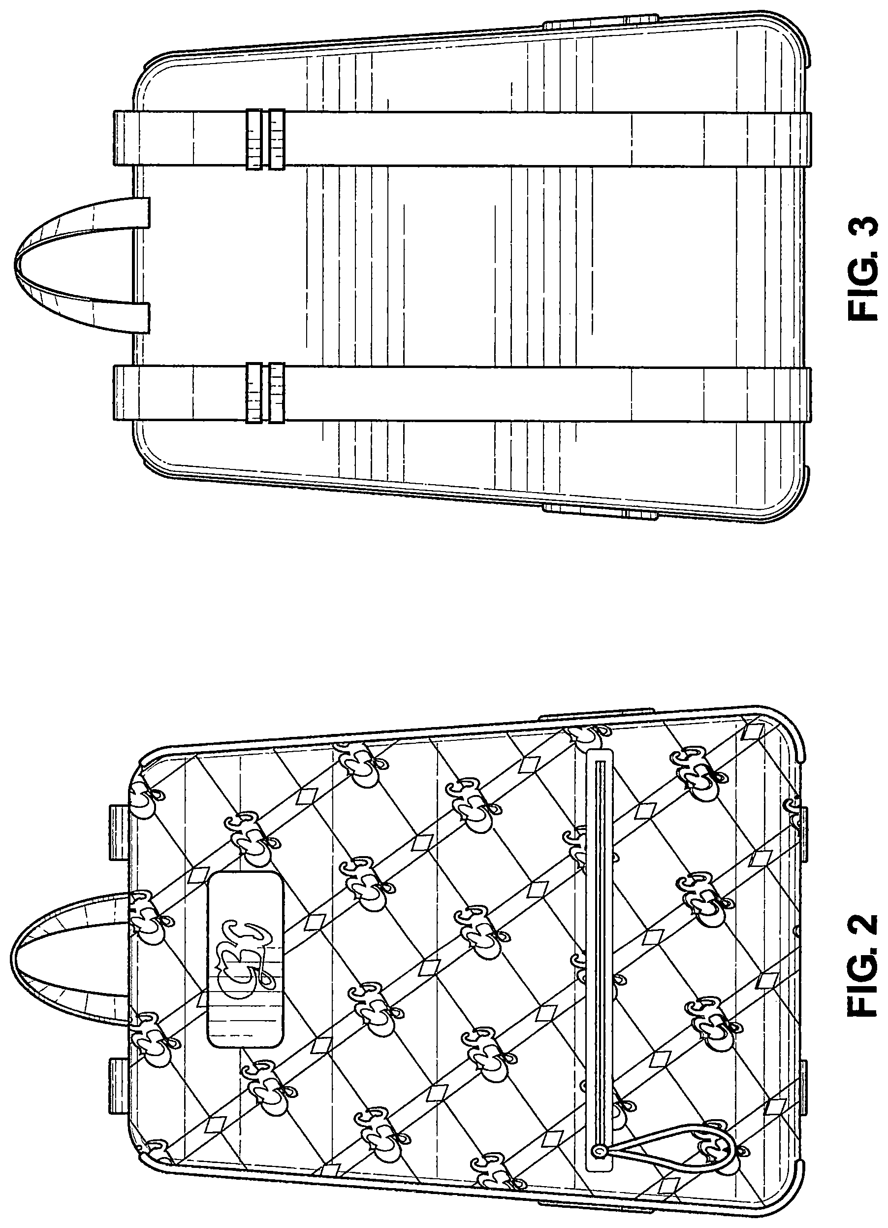 Patent USD1123357 Figure 2 – Tote bag with the logo GBC