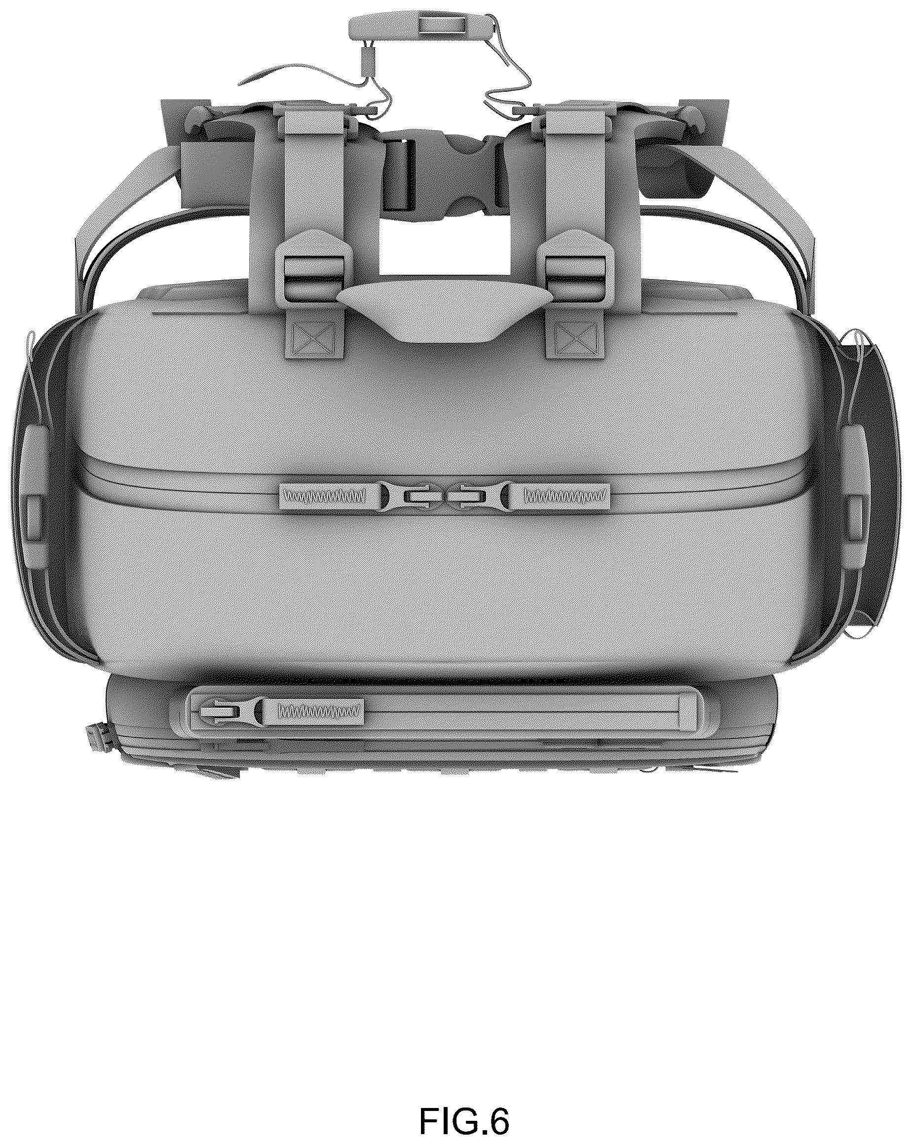 Patent USD1123358 Figure 6 – Backpack
