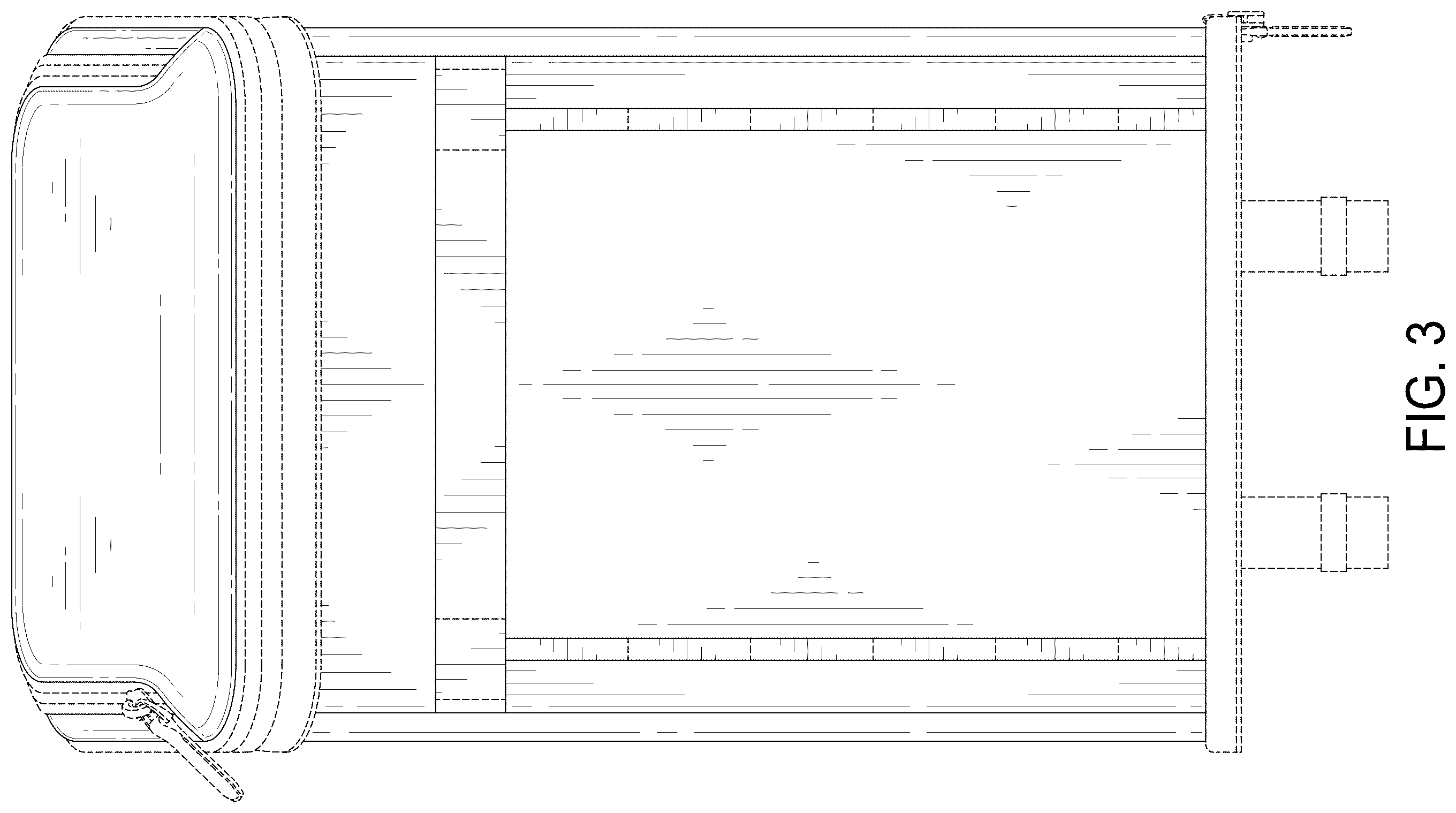 Patent USD1123359 Figure 3 – Foldable backpack