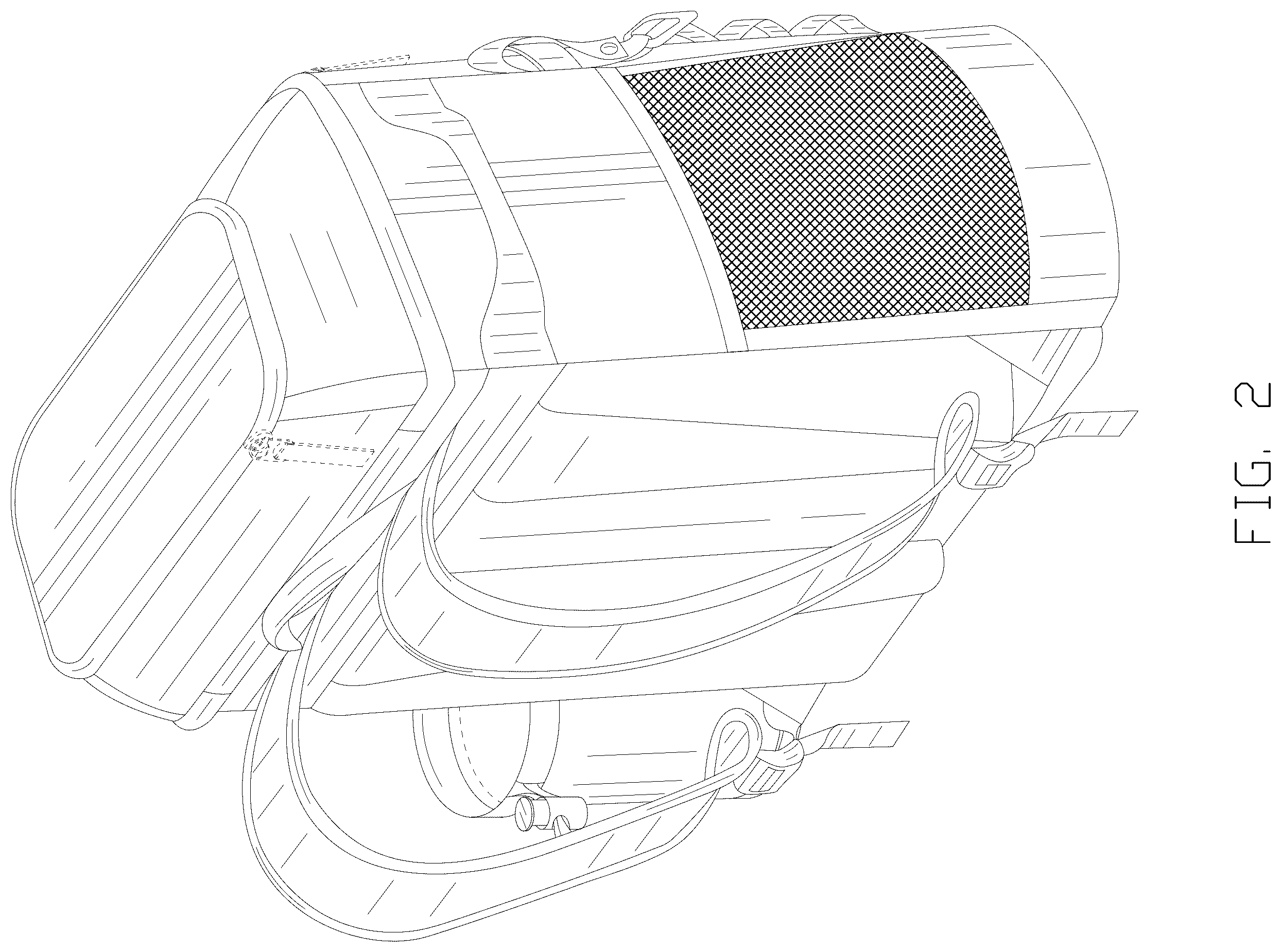 Patent USD1123361 Figure 2 – Insulated bag