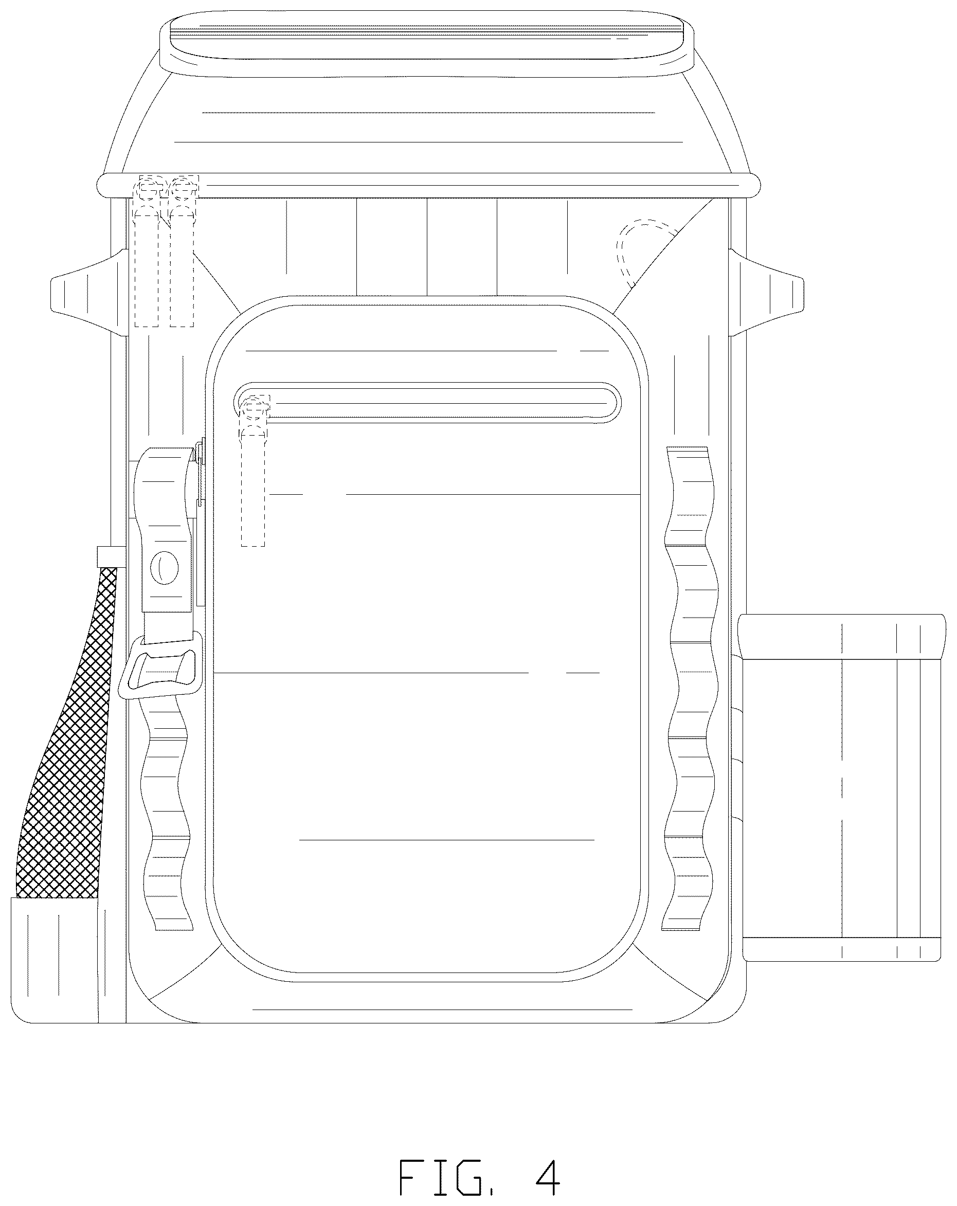 Patent USD1123361 Figure 4 – Insulated bag