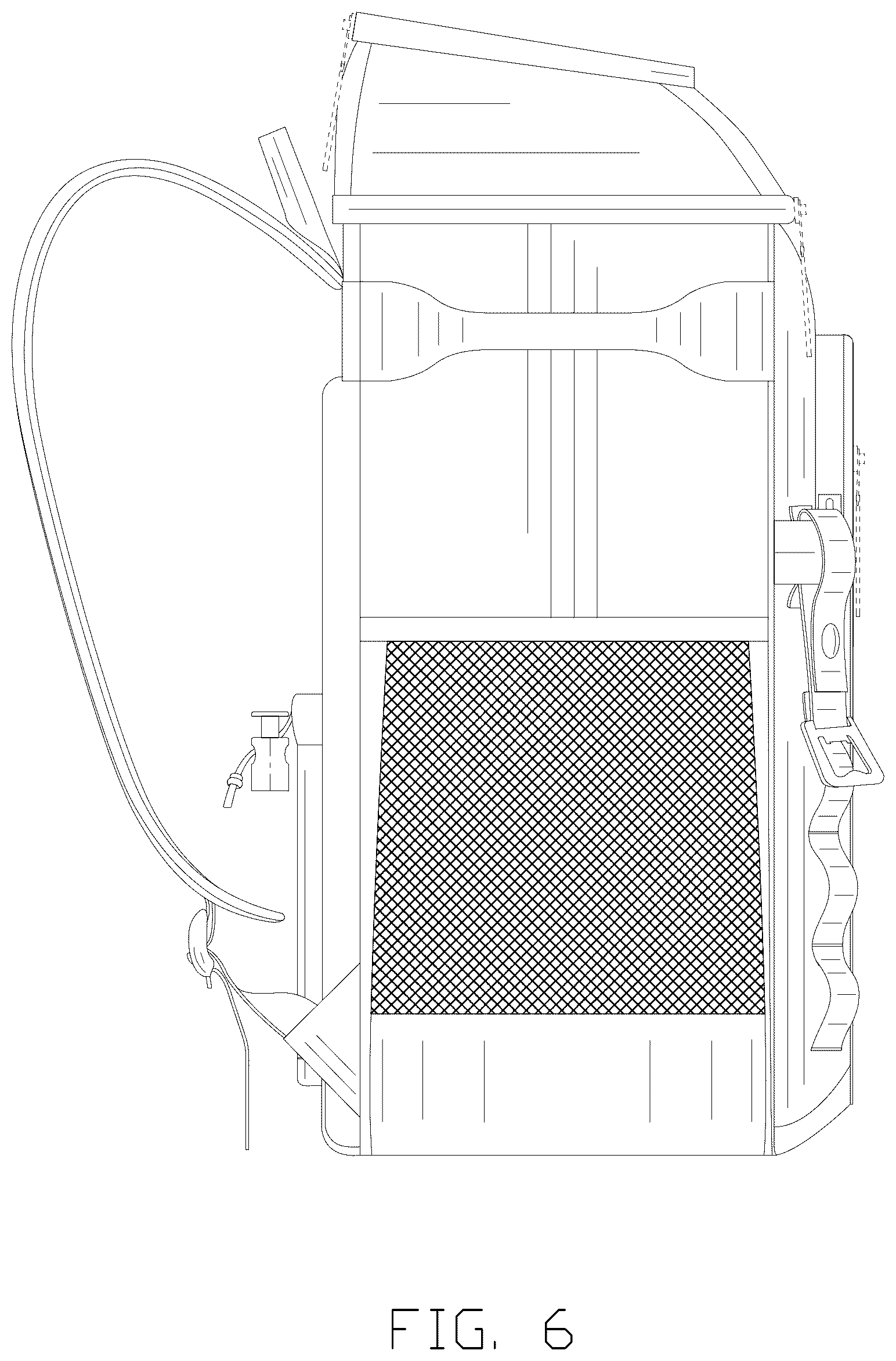 Patent USD1123361 Figure 6 – Insulated bag