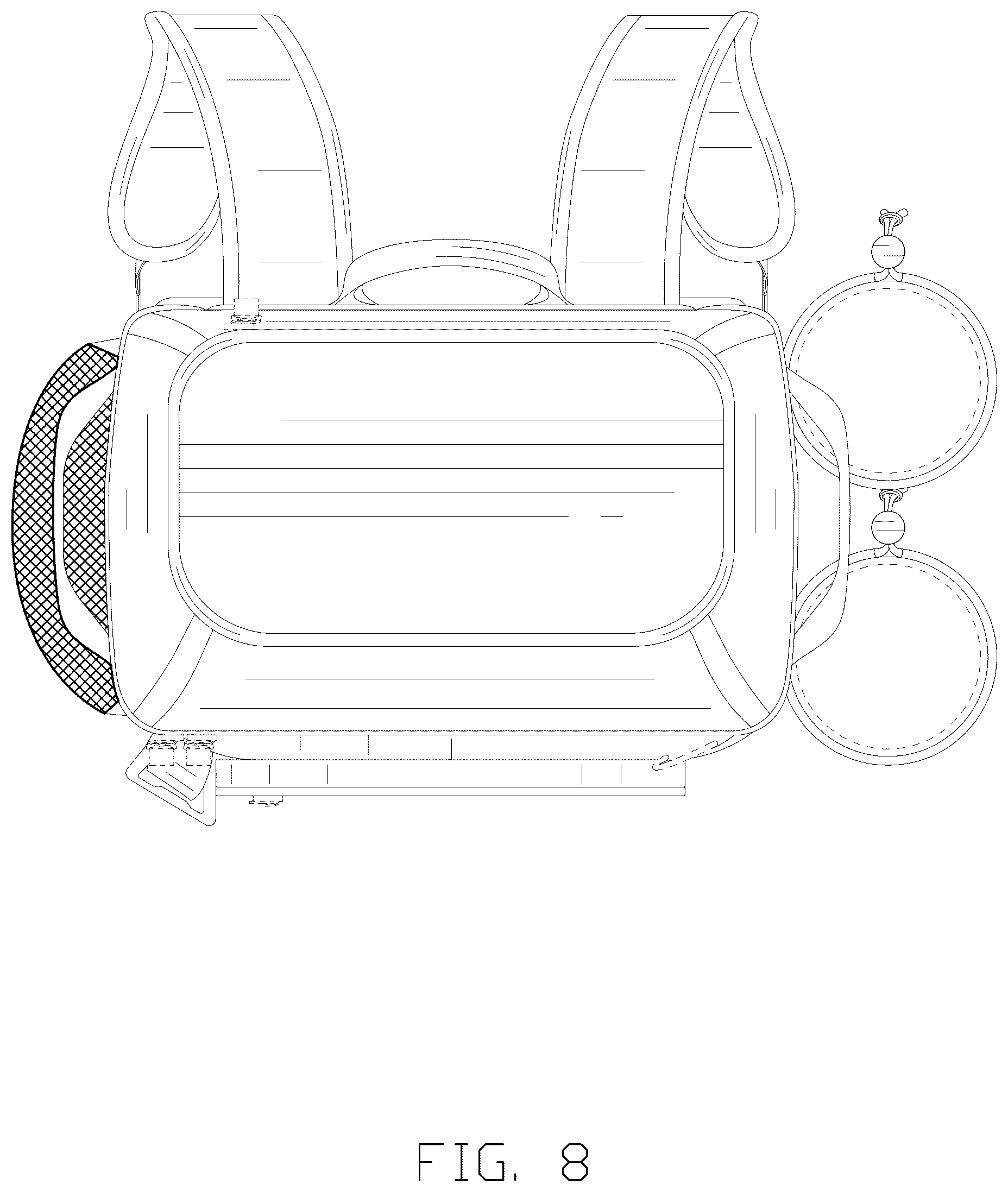 Patent USD1123361 Figure 8 – Insulated bag