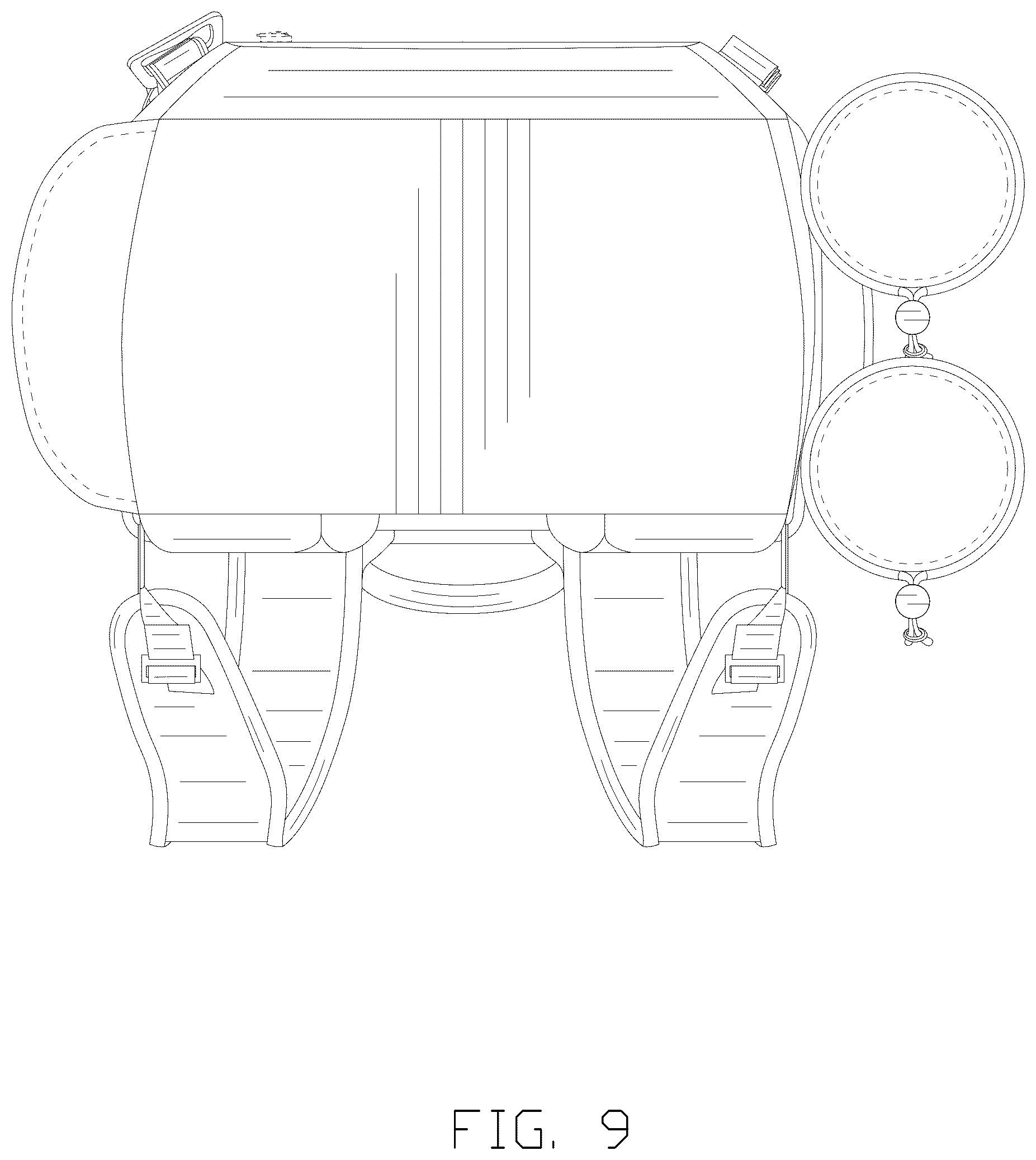 Patent USD1123361 Figure 9 – Insulated bag