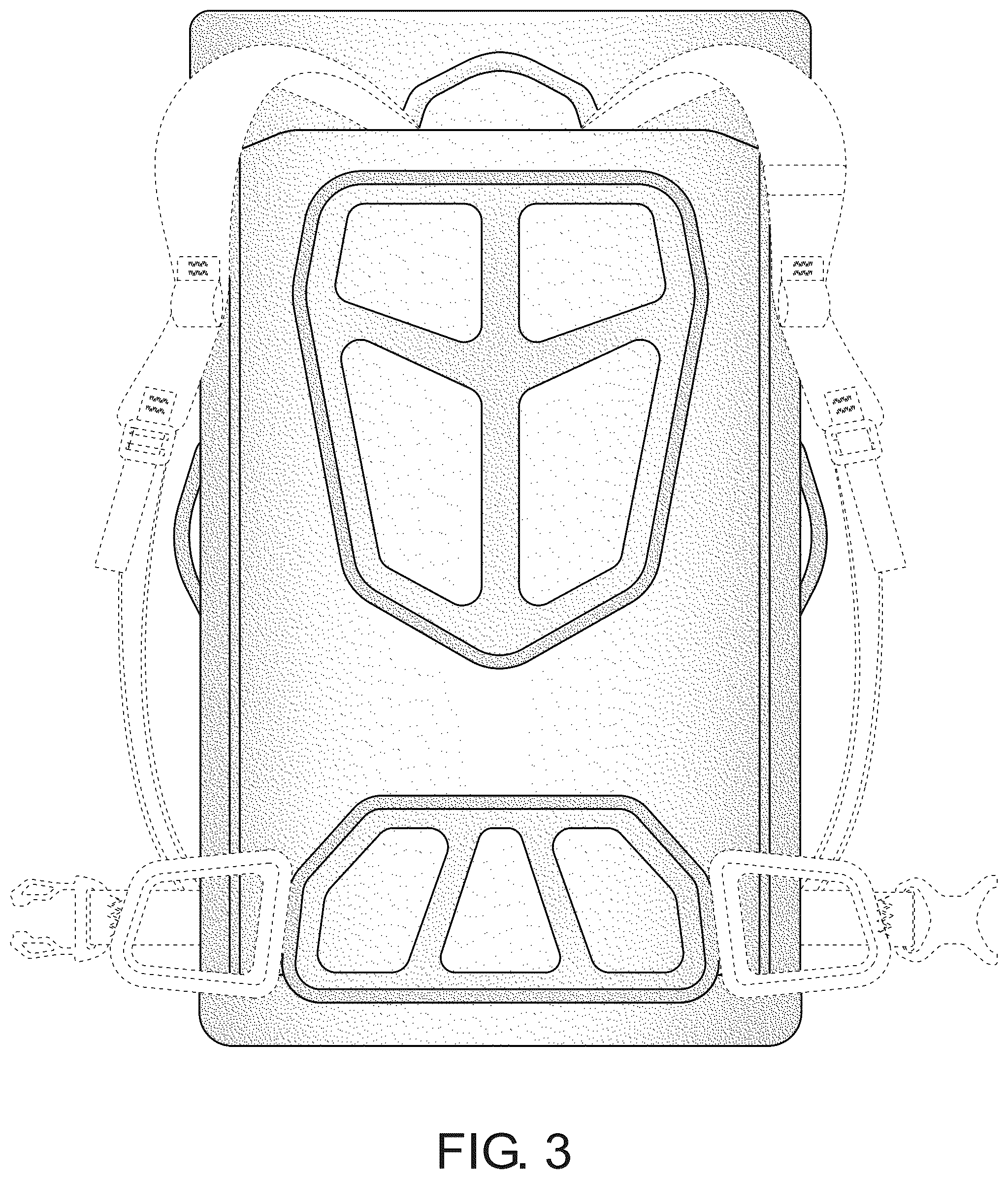 Patent USD1123362 Figure 3 – Bag