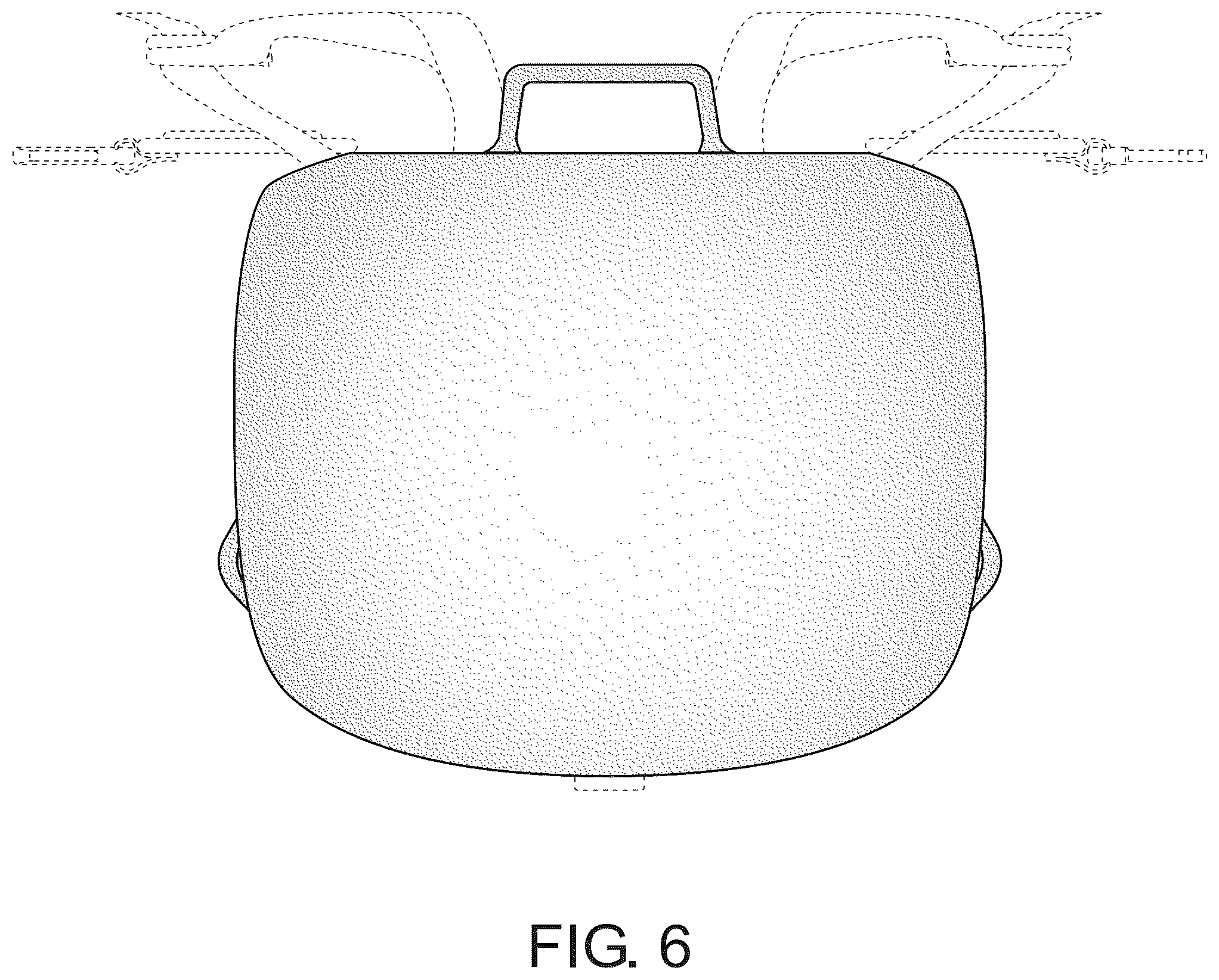 Patent USD1123362 Figure 6 – Bag
