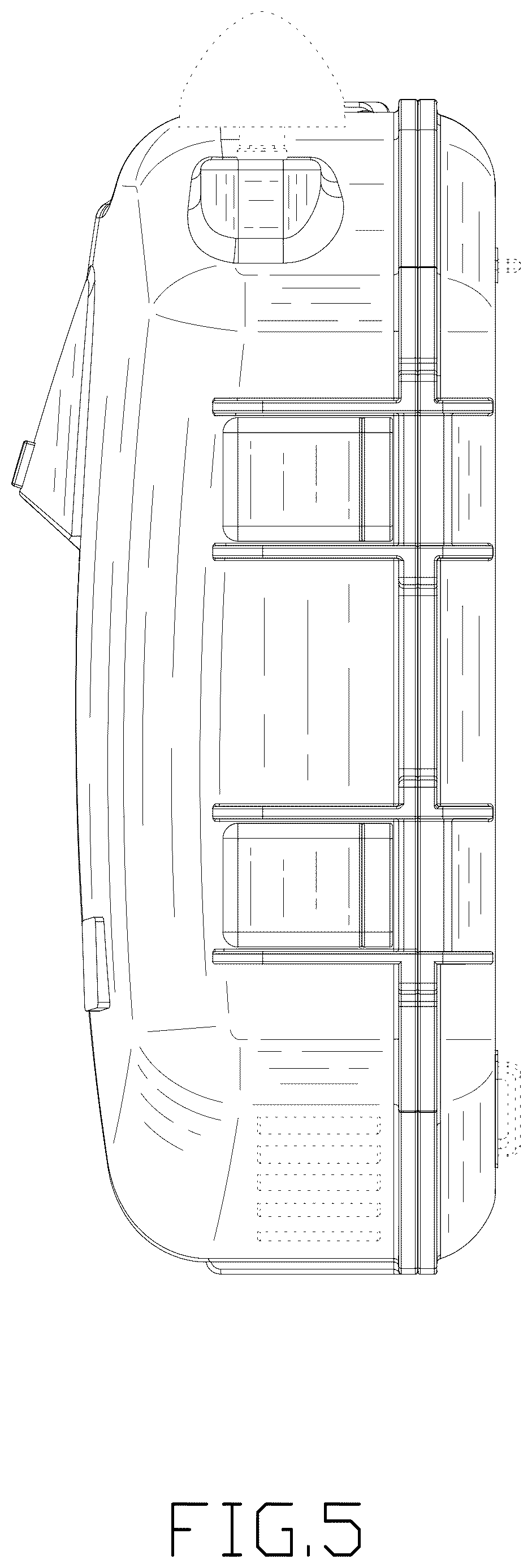 Patent USD1123363 Figure 5 – Navigation decoy tactical backpack