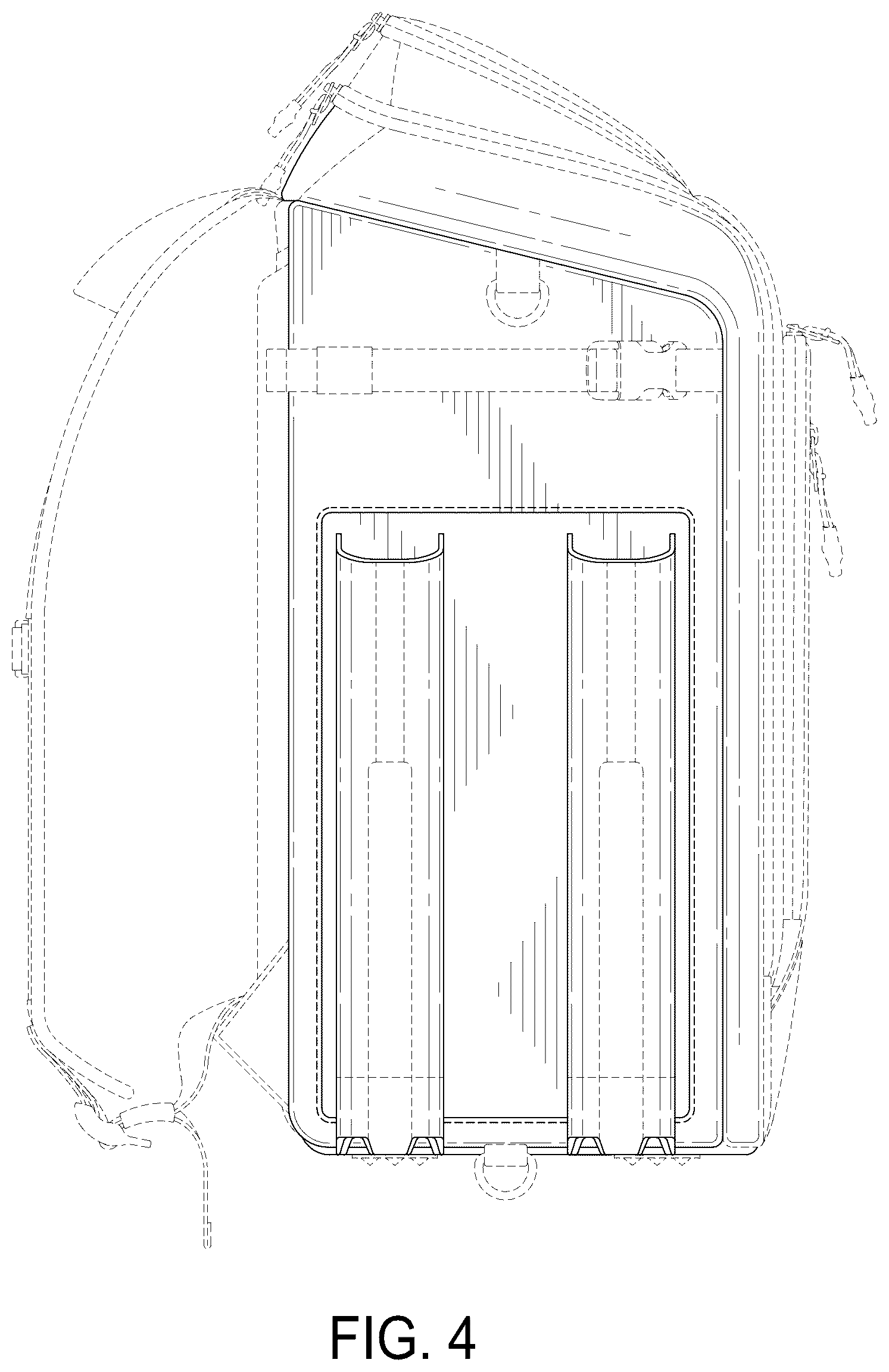 Patent USD1123364 Figure 4 – Backpack