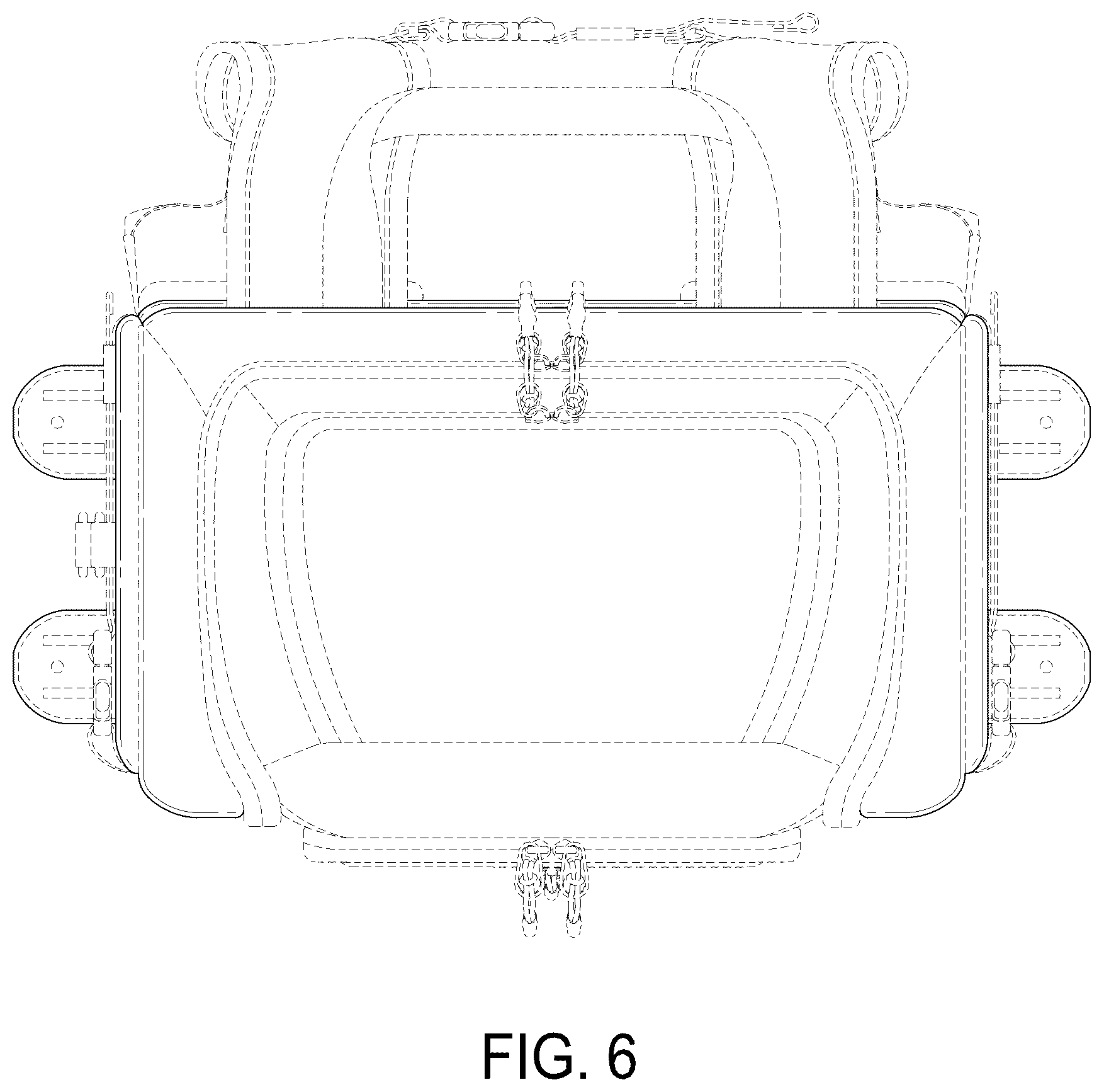 Patent USD1123364 Figure 6 – Backpack