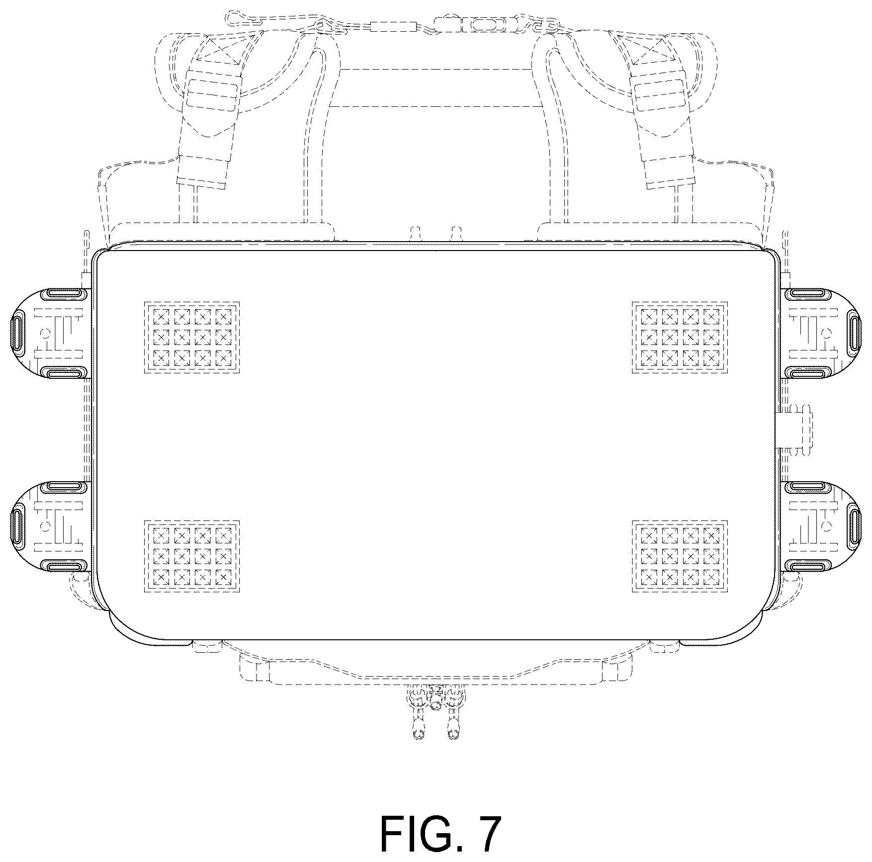 Patent USD1123364 Figure 7 – Backpack