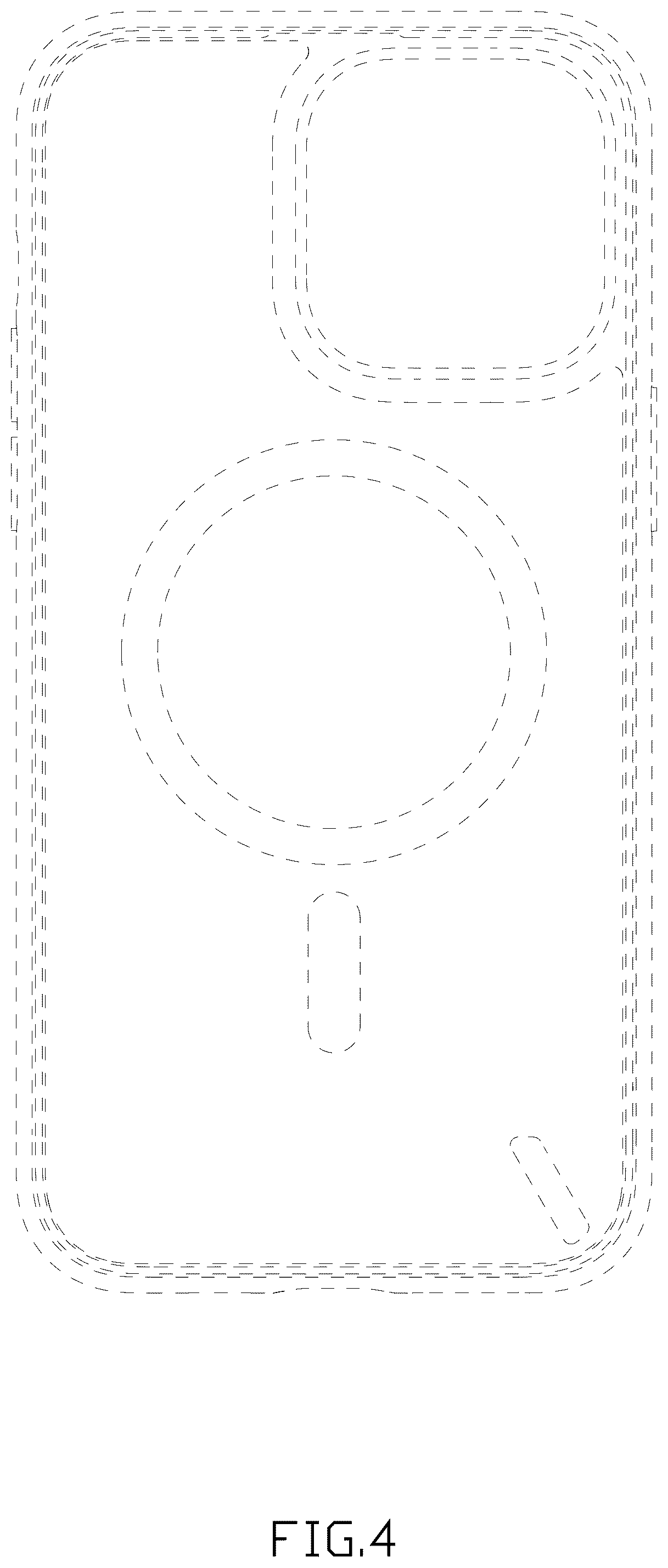 Patent USD1123365 Figure 4 – Accessory for portable electronic device