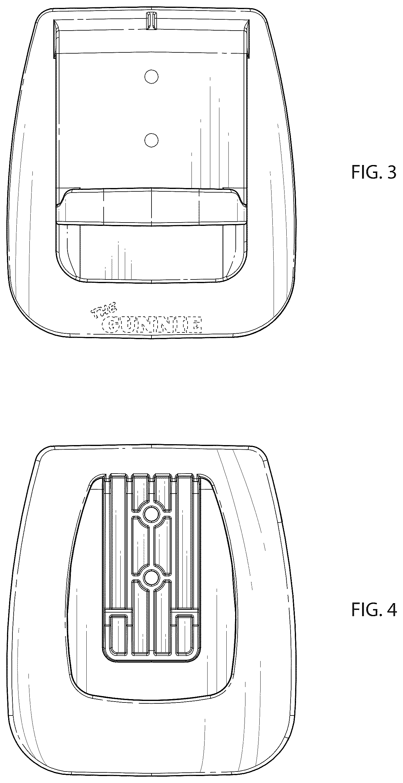 Patent USD1123366 Figure 3 – Tool holder