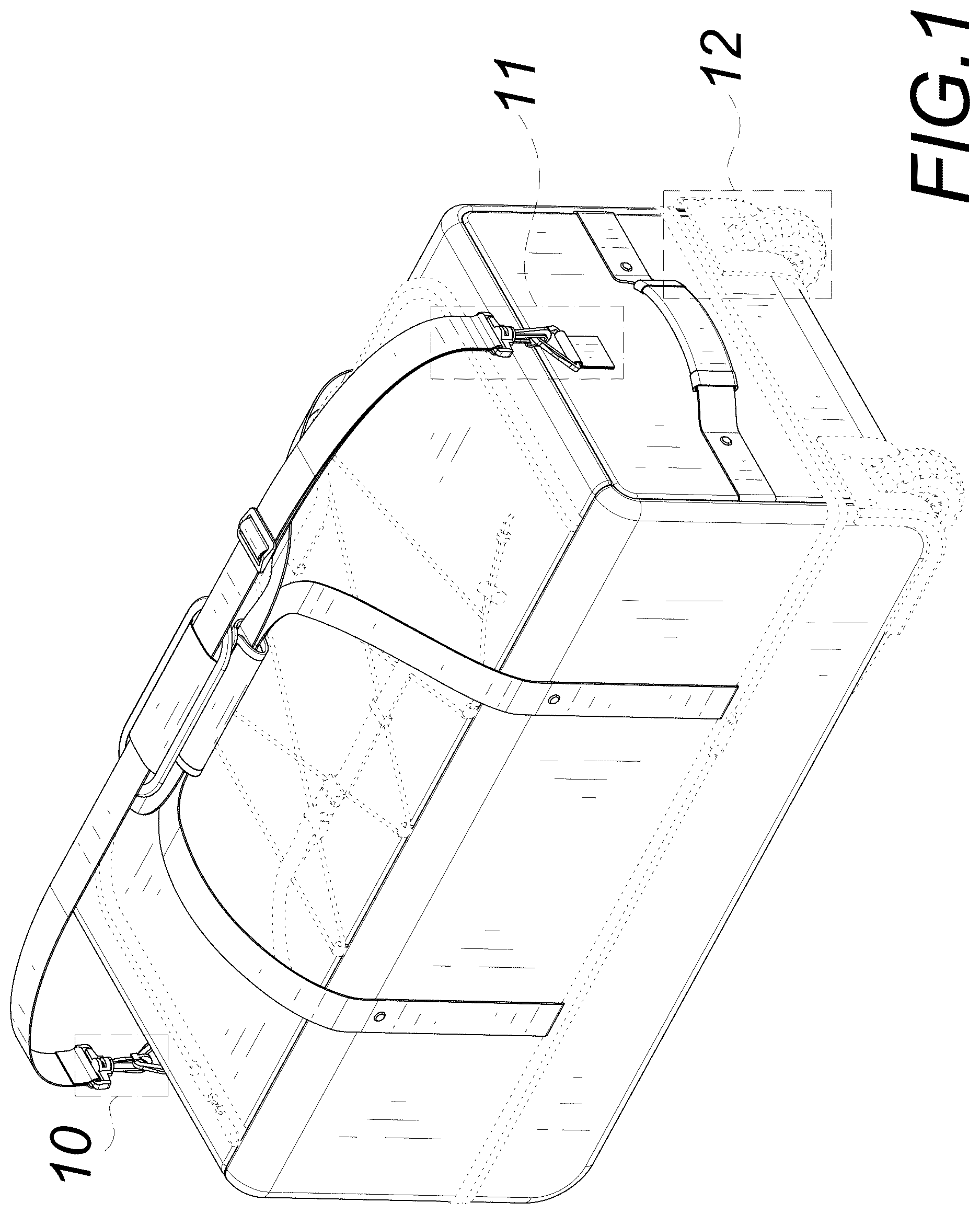 Patent USD1123369 Figure 1 – Bag
