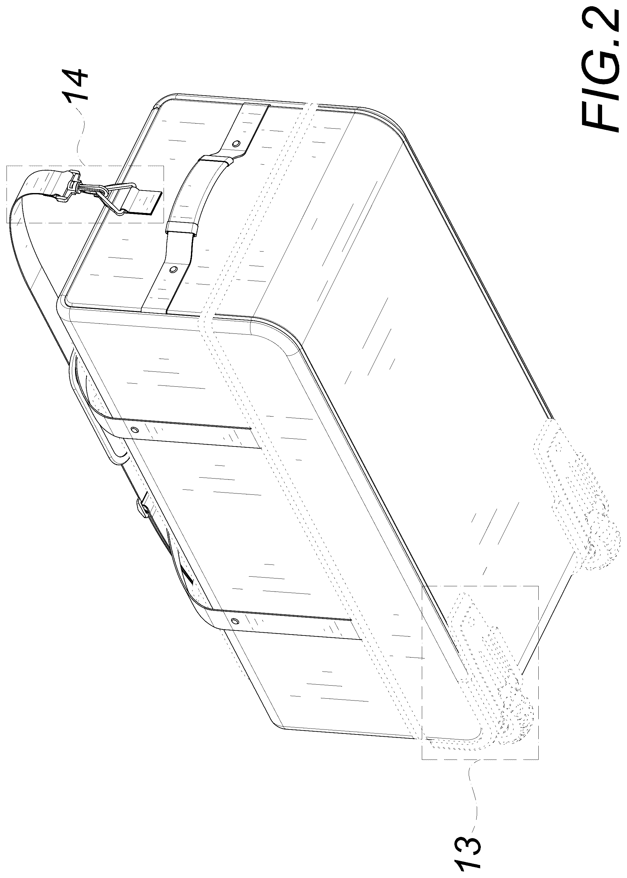 Patent USD1123369 Figure 2 – Bag