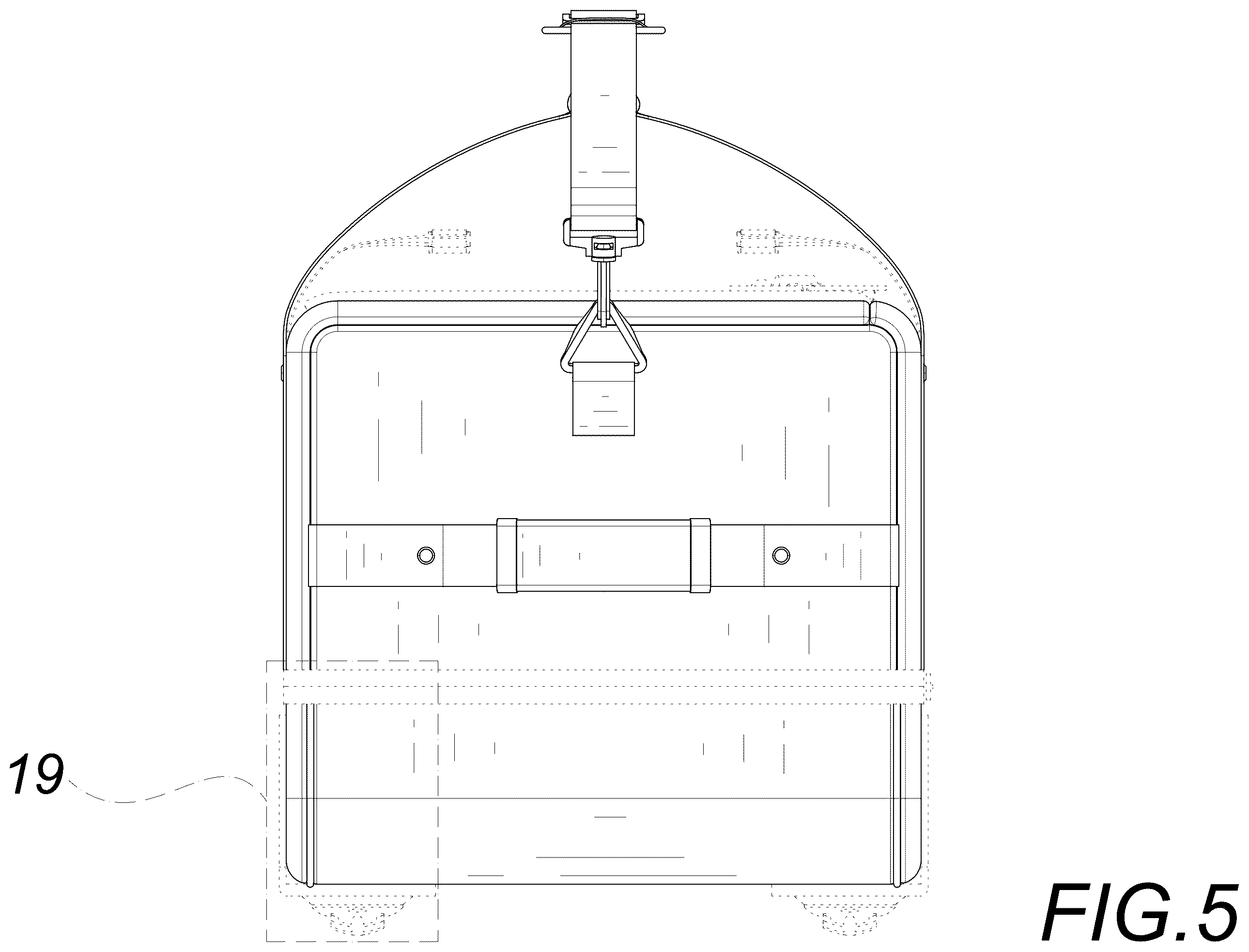 Patent USD1123369 Figure 5 – Bag