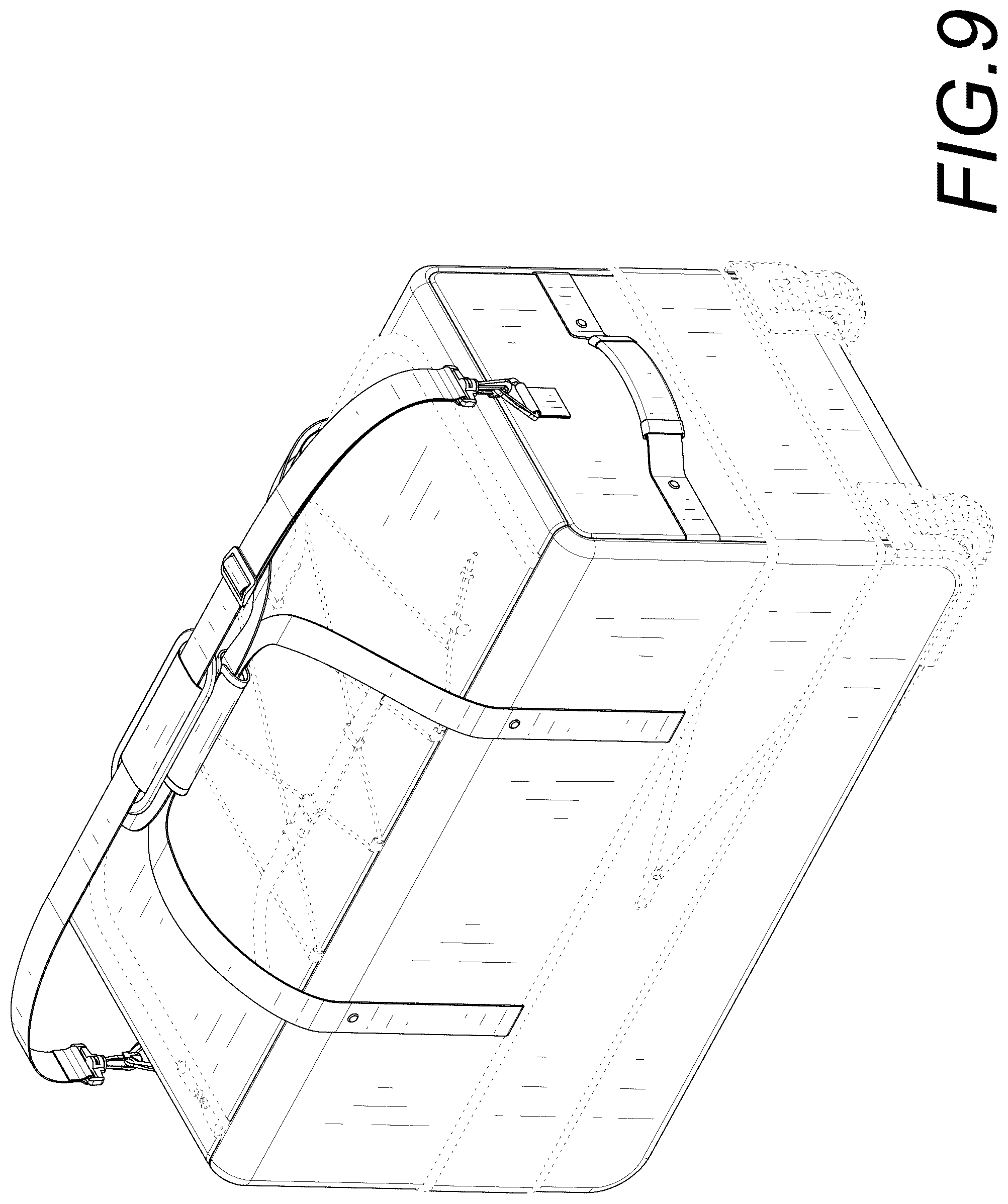 Patent USD1123369 Figure 9 – Bag