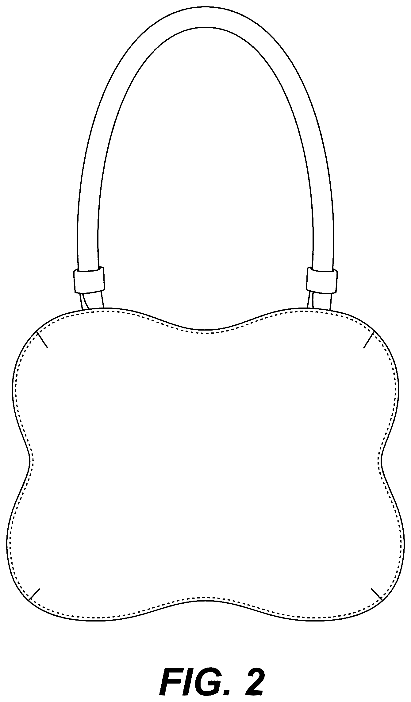 Patent USD1123370 Figure 2 – Bag