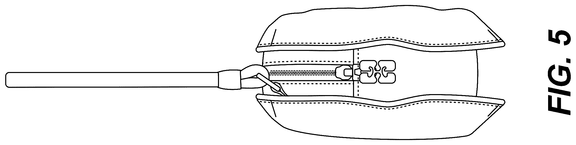 Patent USD1123370 Figure 5 – Bag
