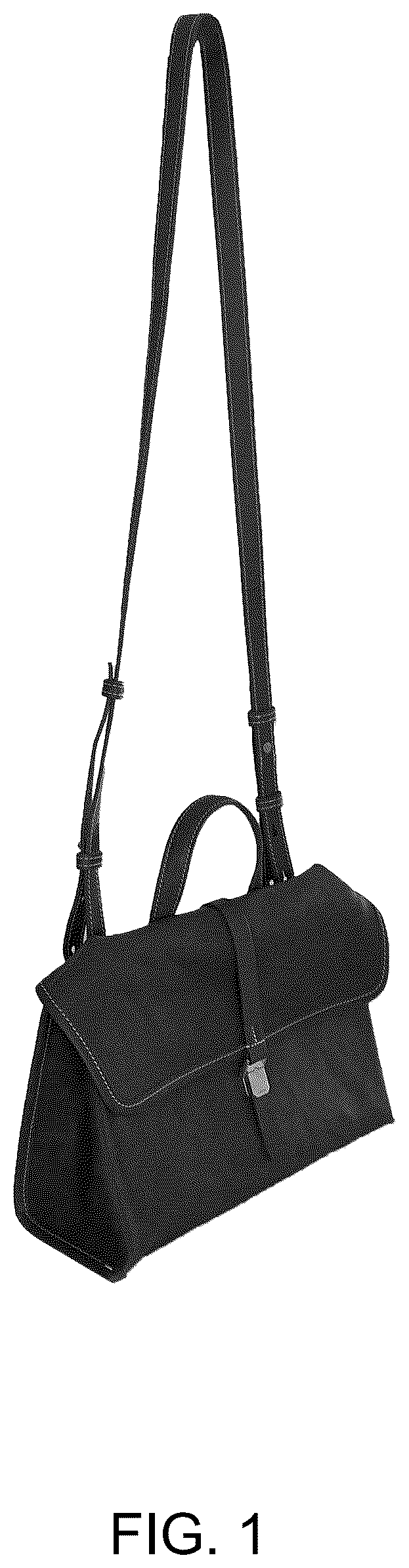 Patent USD1123371 Figure 1 – Bag