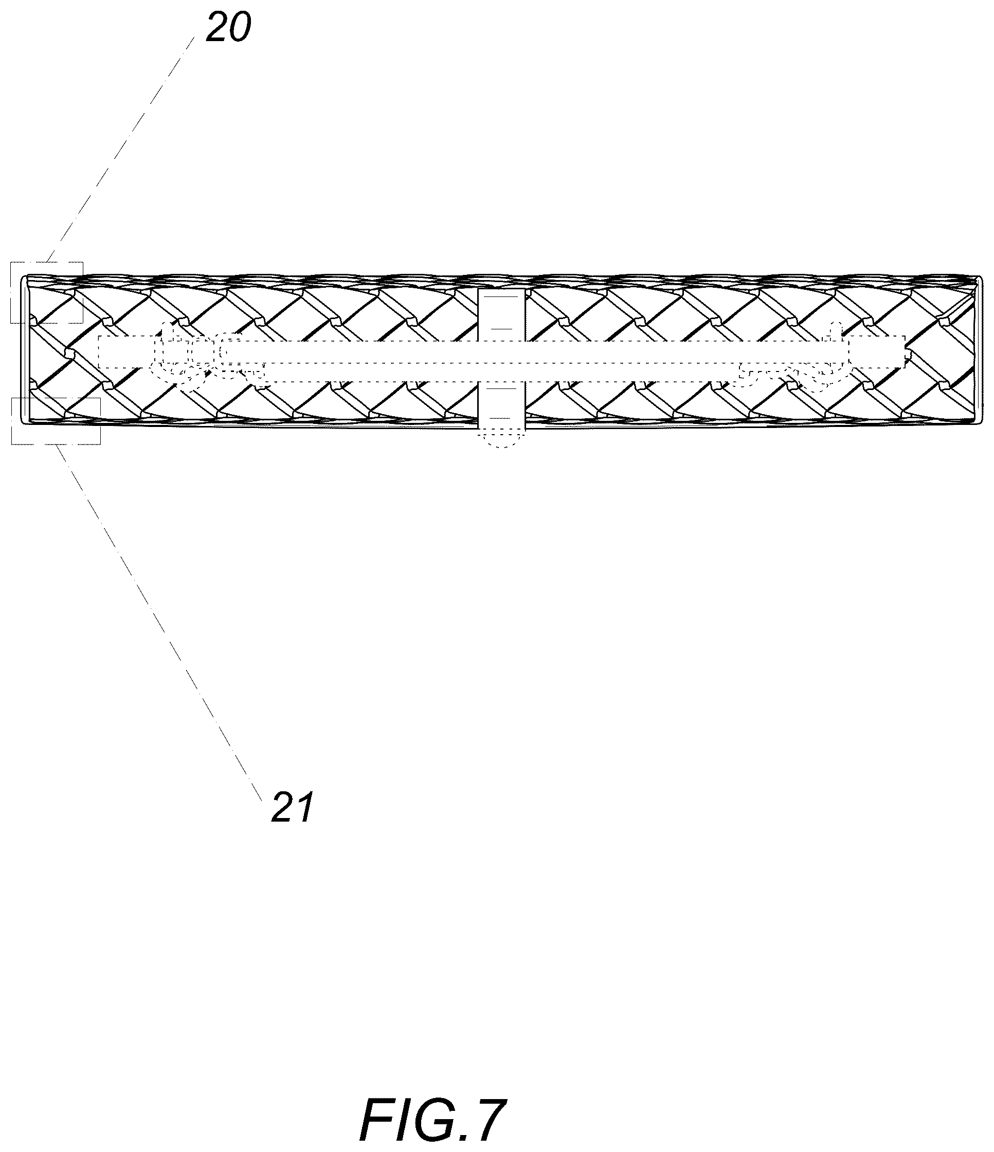 Patent USD1123372 Figure 7 – Evening bag