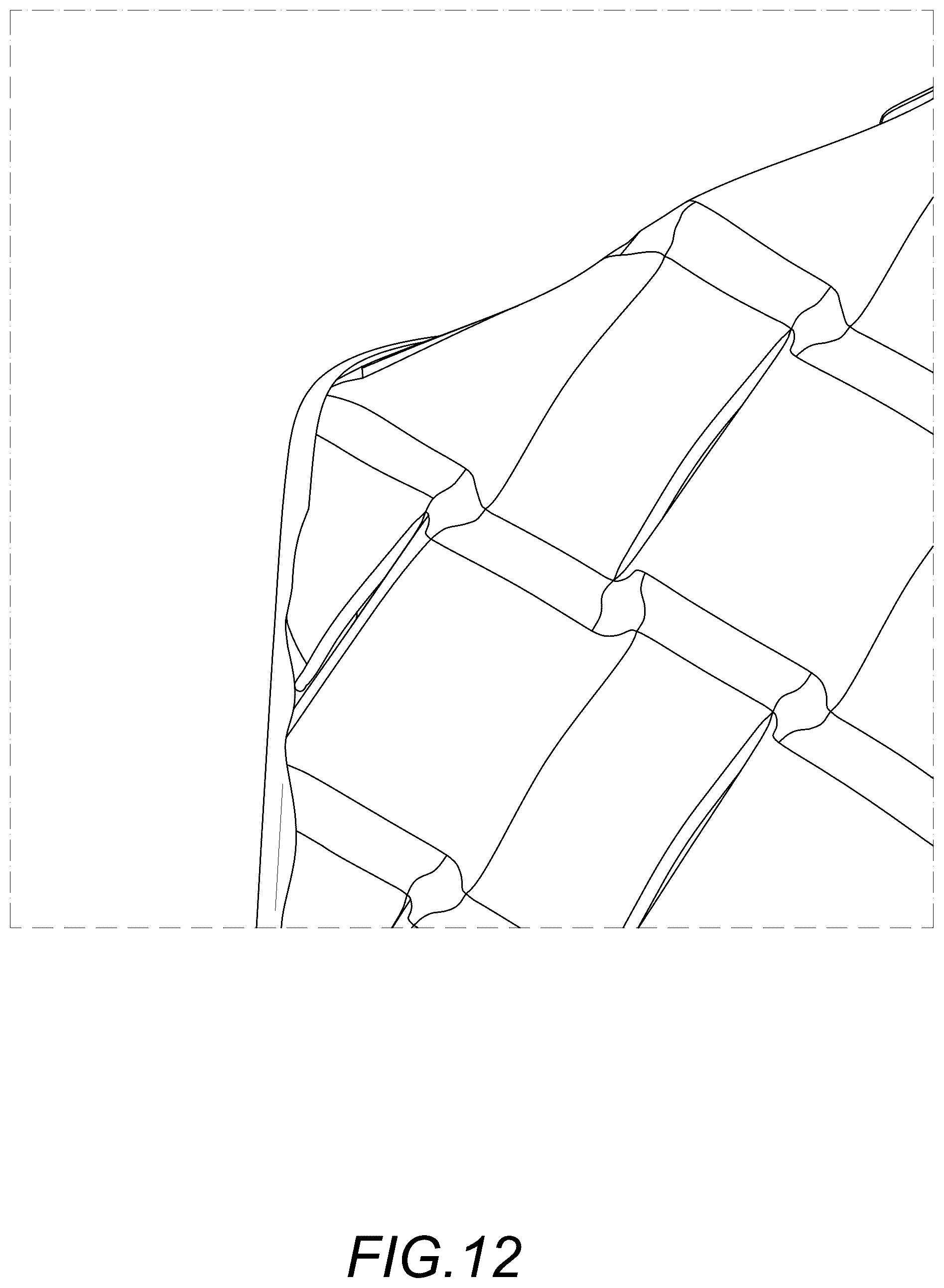 Patent USD1123372 Figure 12 – Evening bag