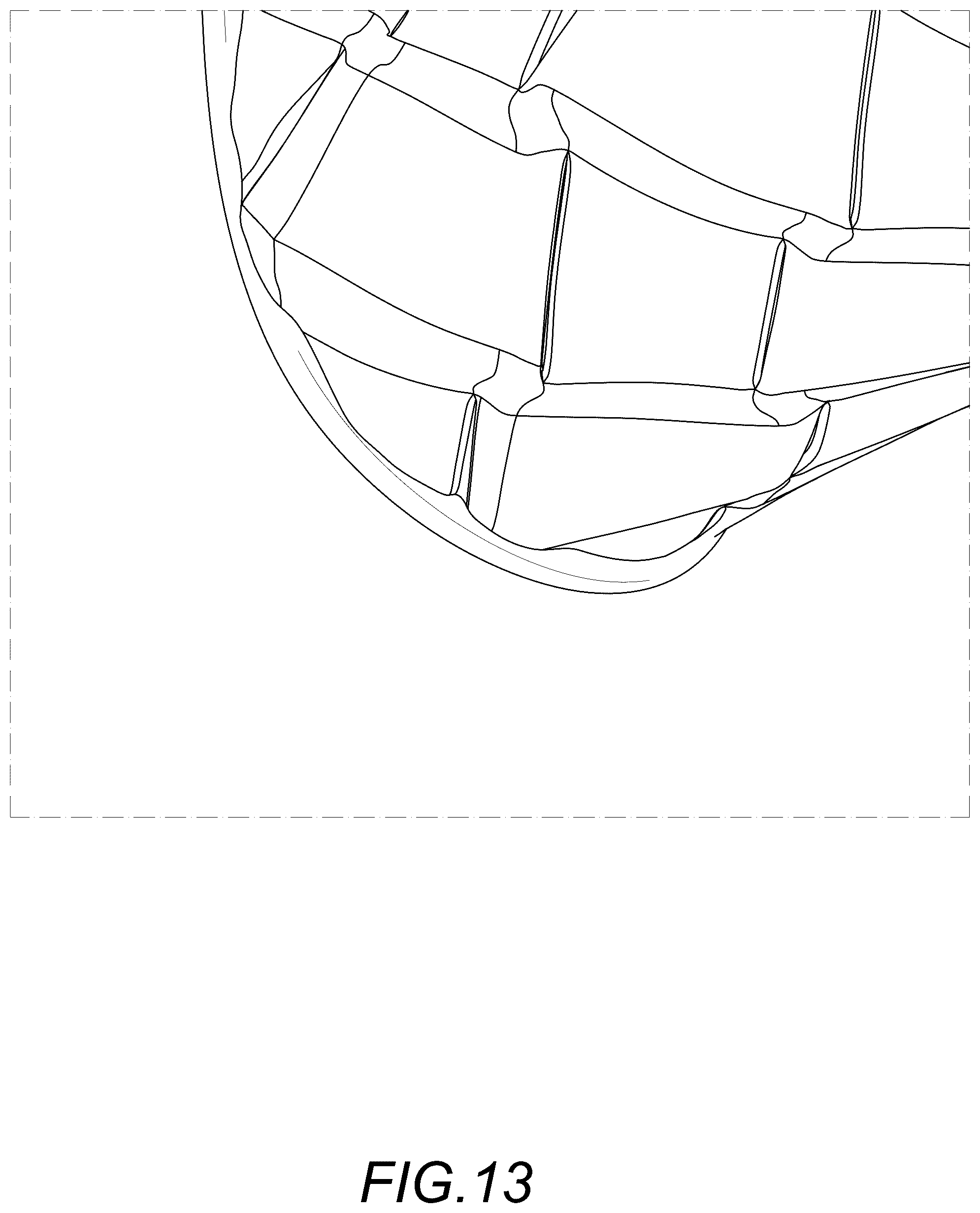 Patent USD1123372 Figure 13 – Evening bag