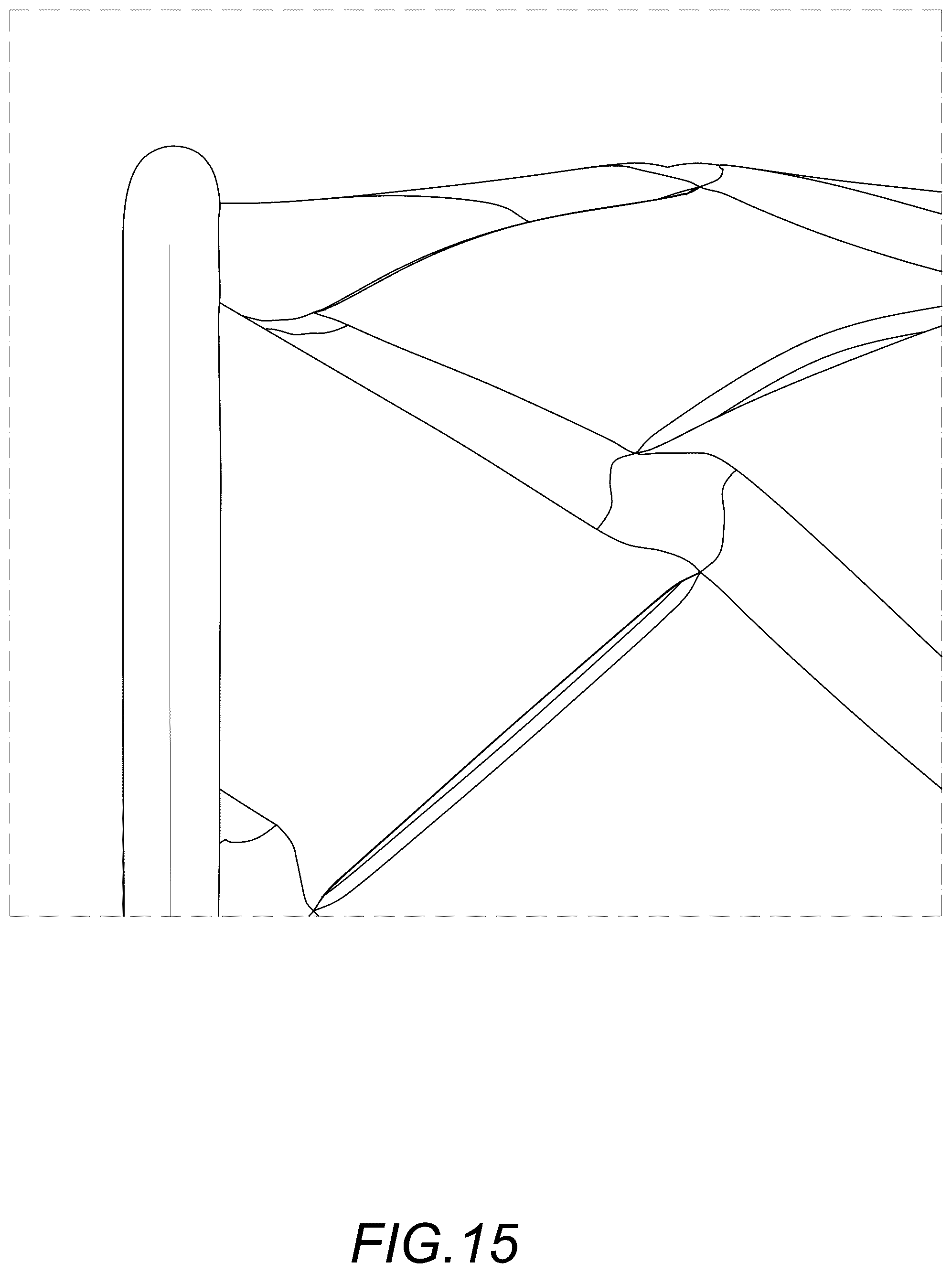 Patent USD1123372 Figure 15 – Evening bag