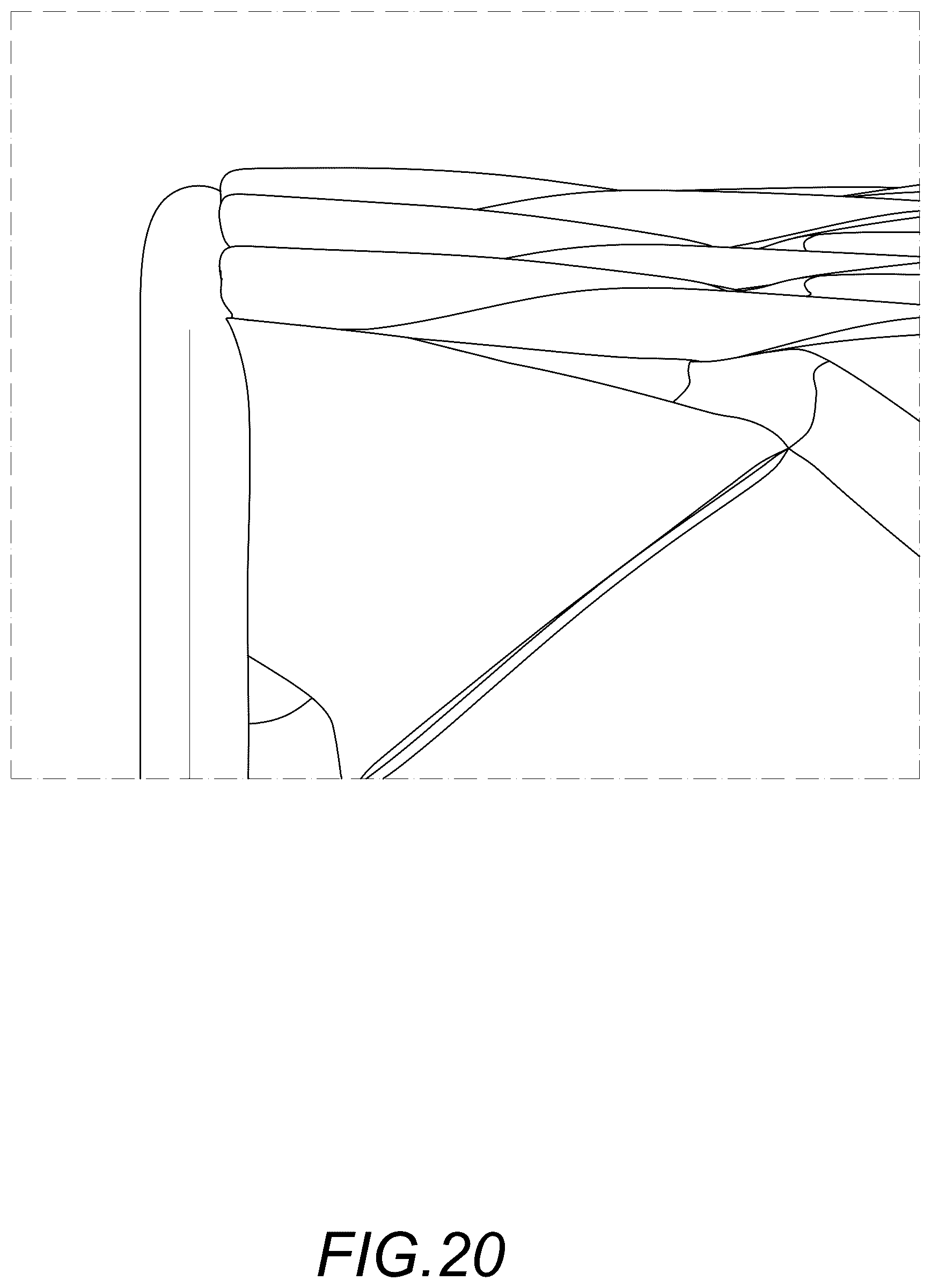 Patent USD1123372 Figure 20 – Evening bag