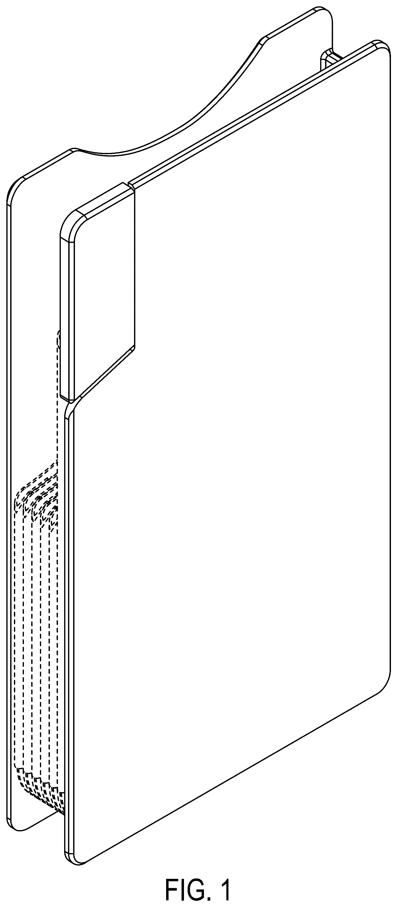 Patent USD1123375 Figure 1 – Wallet