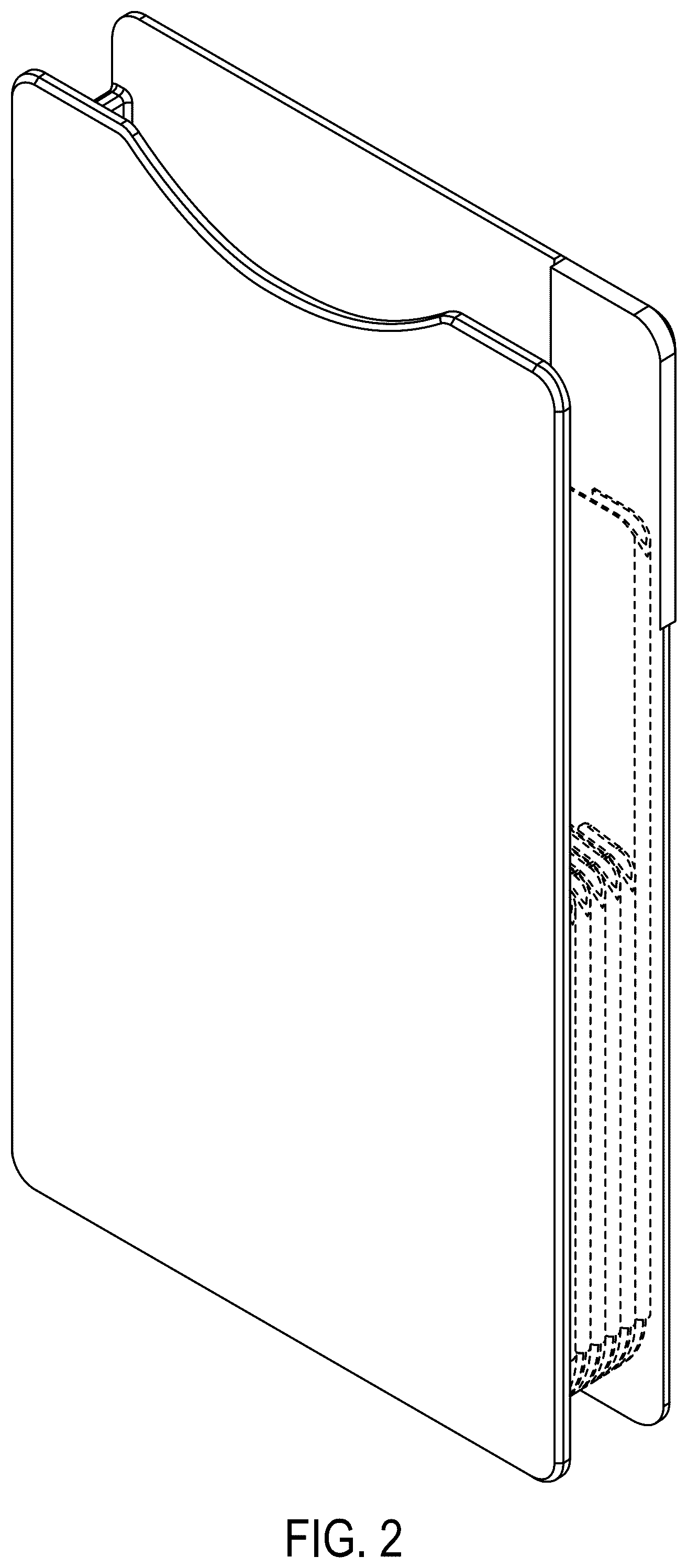 Patent USD1123375 Figure 2 – Wallet